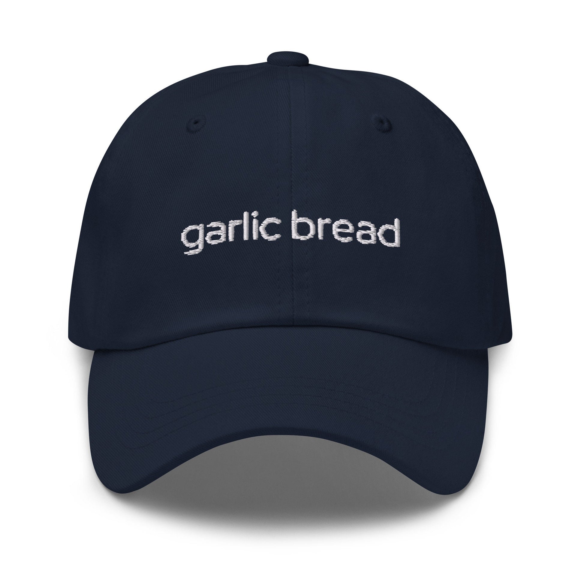 Garlic Bread Hat - Italian Start Gift - Garlic, Parm, Mozzarella, Butter, Olive Oil -  Embroidered Cotton Hat - Multiple Colors