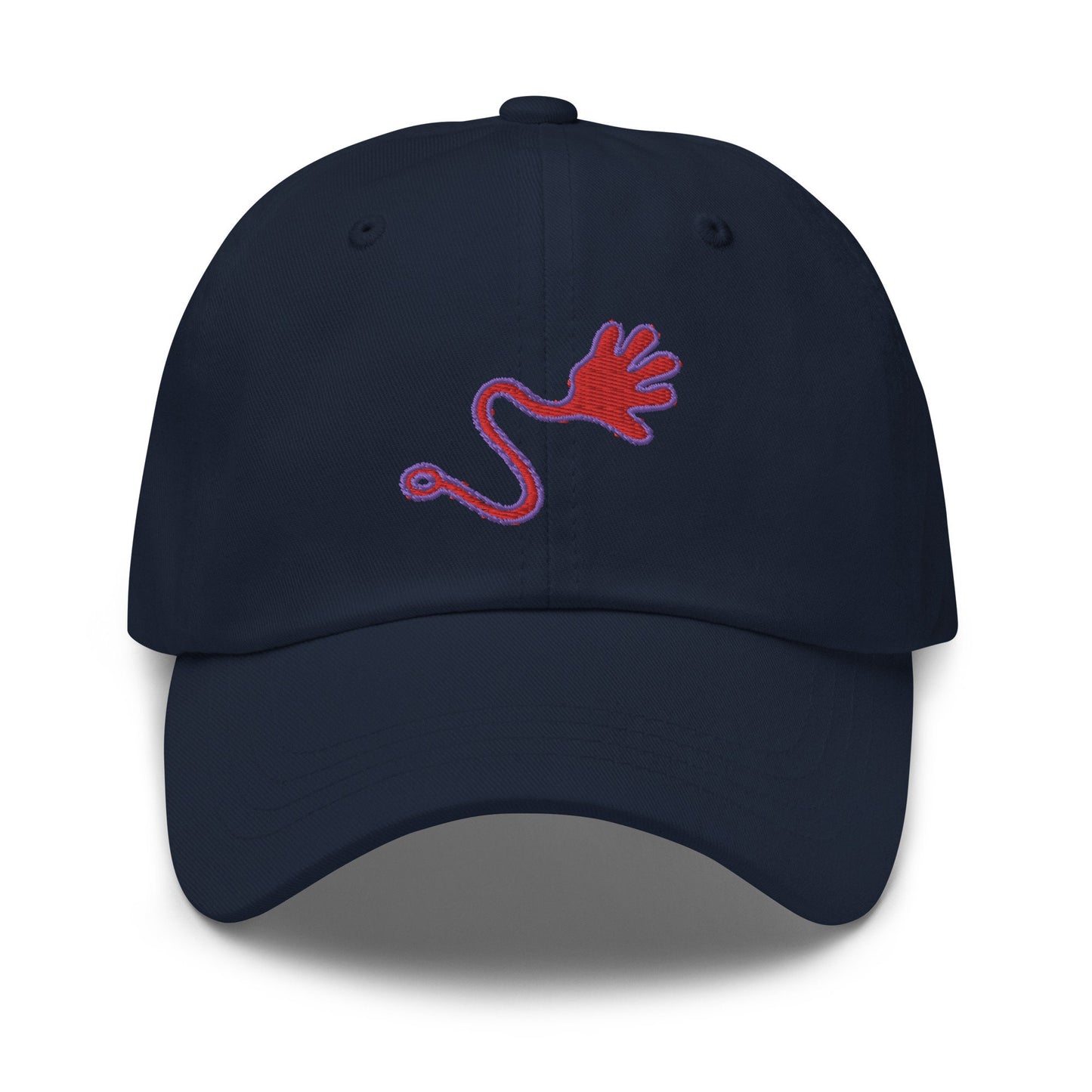Sticky Hand Hat - Nostalgic Slime Gift - Cotton Embroidered Cap - Multiple colors