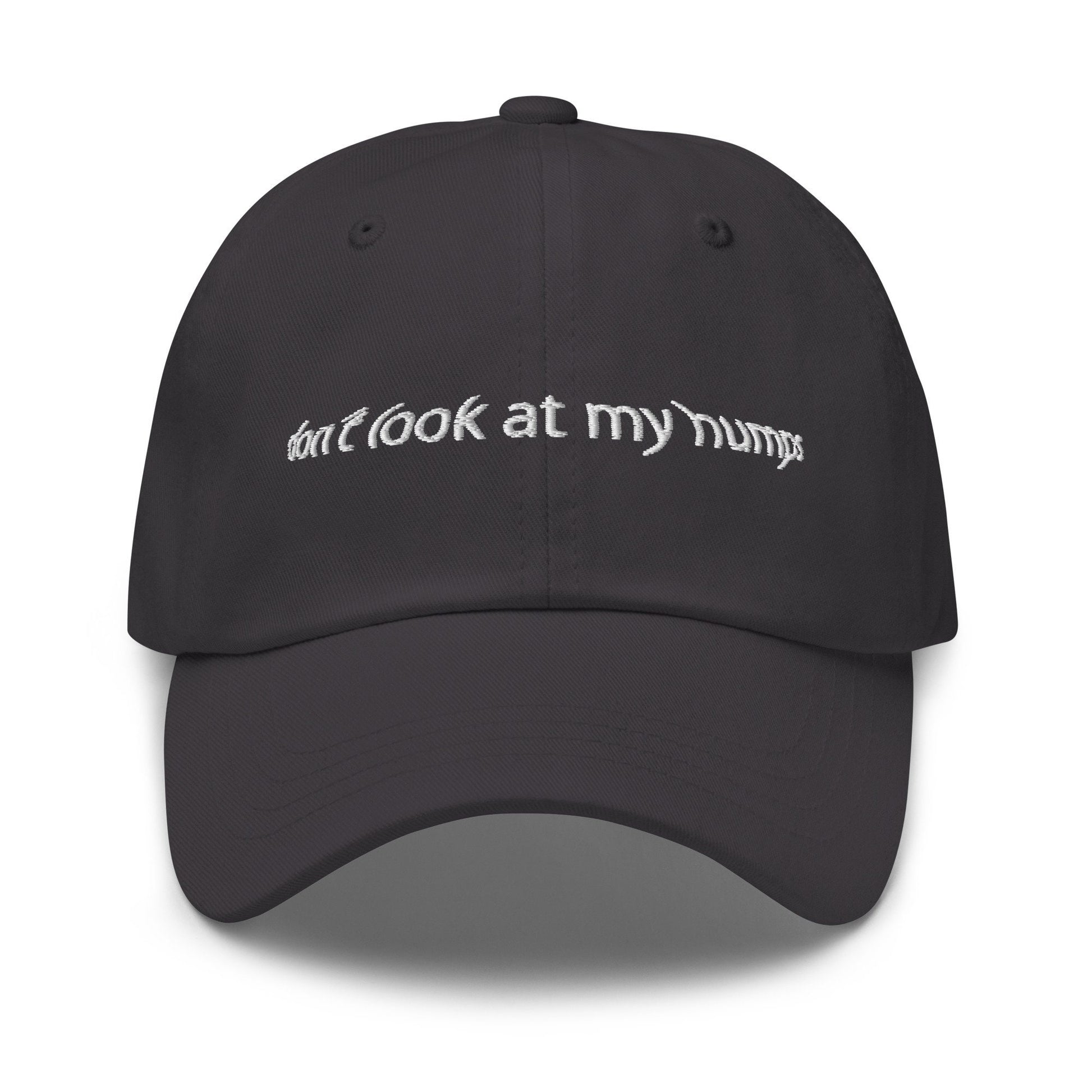 My Humps Hat - Don't Look at My Lovely Lady Lumps - 2000s Throwback - Cotton Embroidered Baseball Cap - Multiple colors