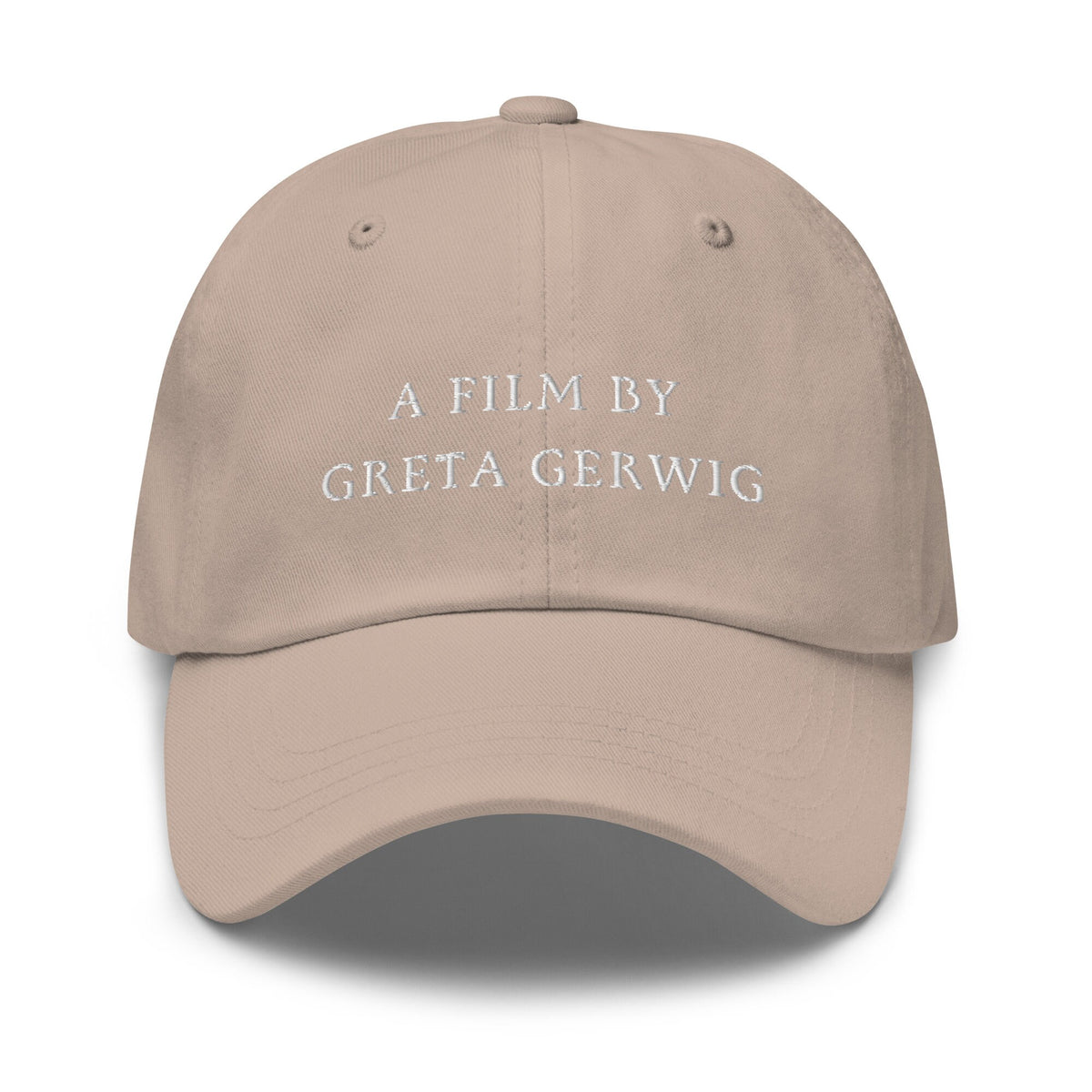 A Film by Greta Gerwig Hat - Film Fan Gift - Cotton Embroidered Baseball Cap - Multiple Colors