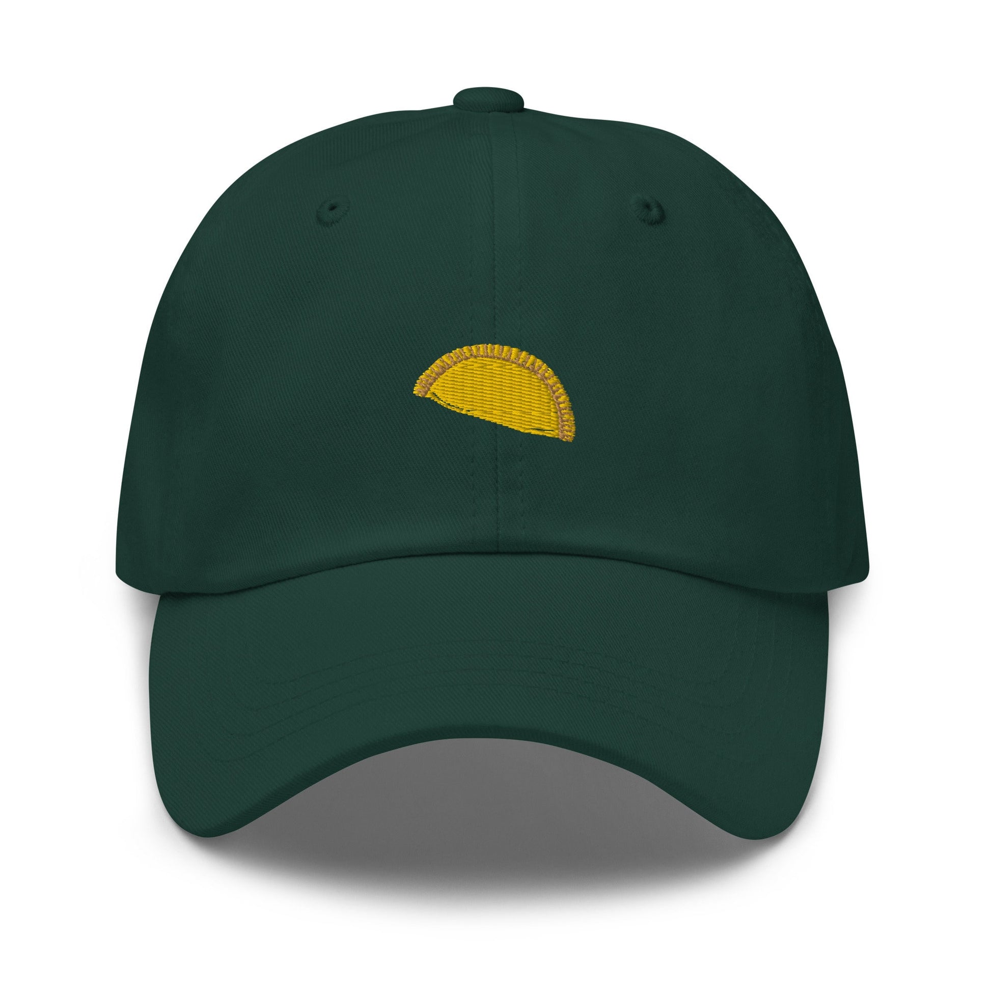 Jamaican Patty Hat - Caribbean Savoury Pastries From Heaven - Spicy Hand Pie  - Cotton Embroidered Baseball Cap - Multiple Colors
