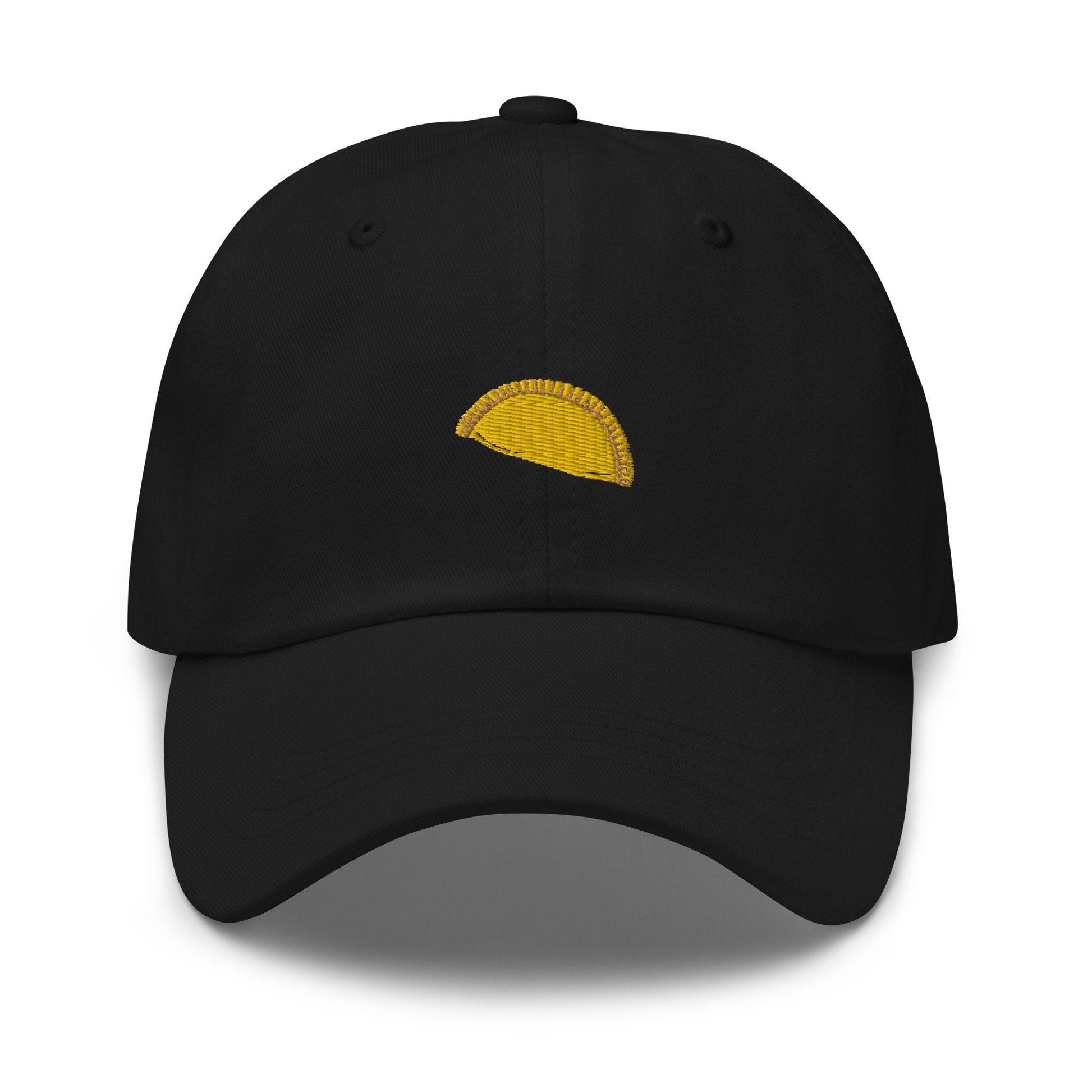 Jamaican Patty Hat - Caribbean Savoury Pastries From Heaven - Spicy Hand Pie  - Cotton Embroidered Baseball Cap - Multiple Colors