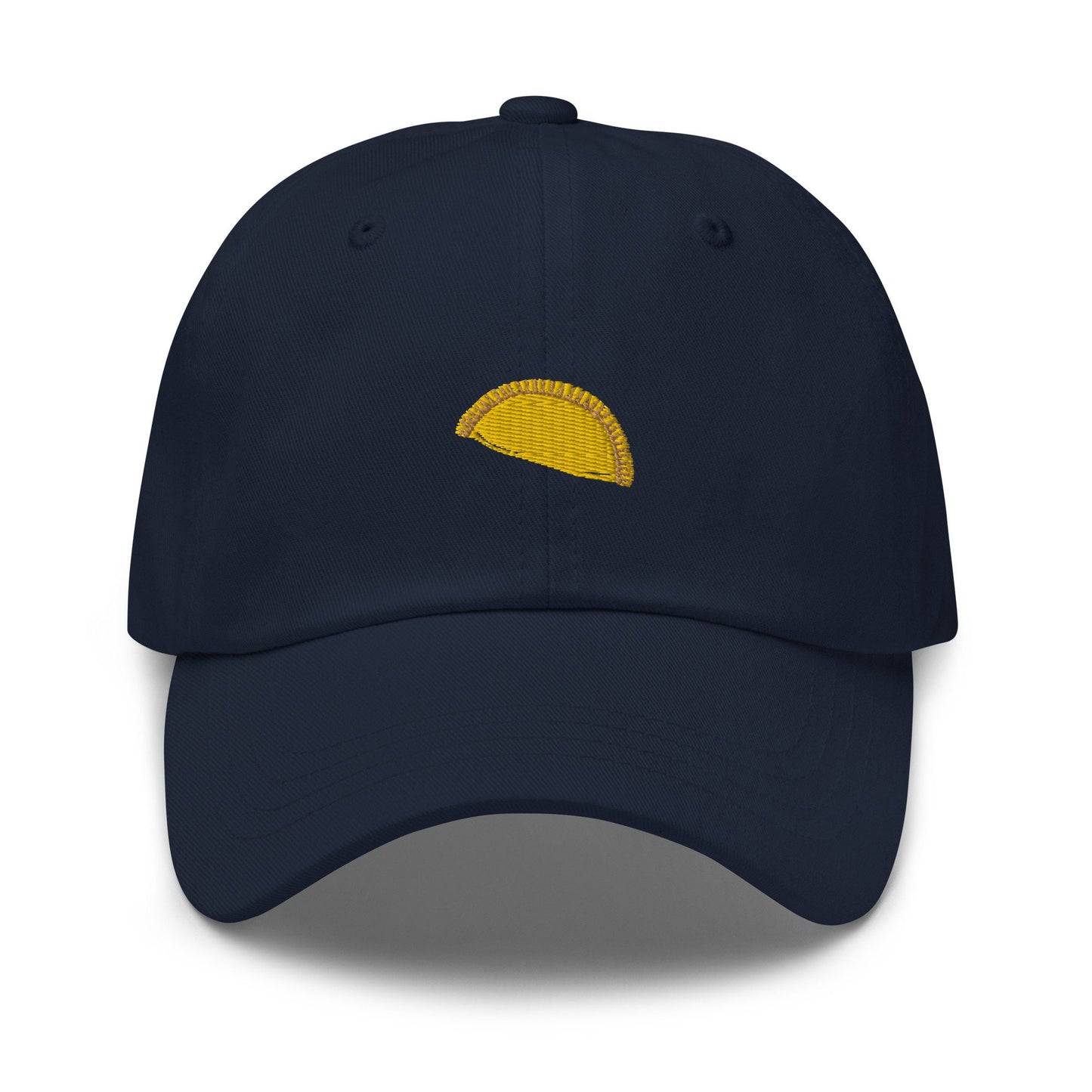 Jamaican Patty Hat - Caribbean Savoury Pastries From Heaven - Spicy Hand Pie  - Cotton Embroidered Baseball Cap - Multiple Colors