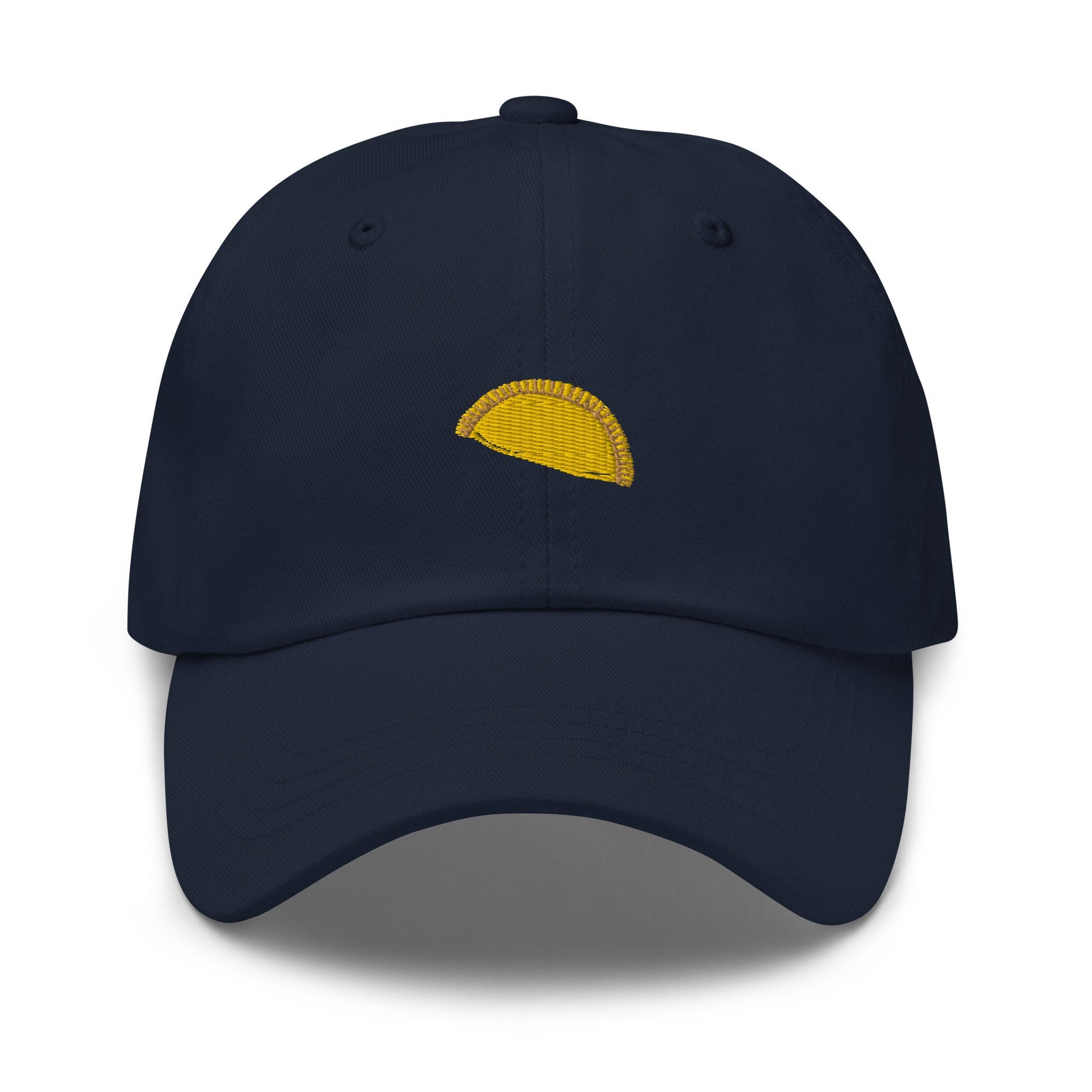 Jamaican Patty Hat - Caribbean Savoury Pastries From Heaven - Spicy Hand Pie  - Cotton Embroidered Baseball Cap - Multiple Colors