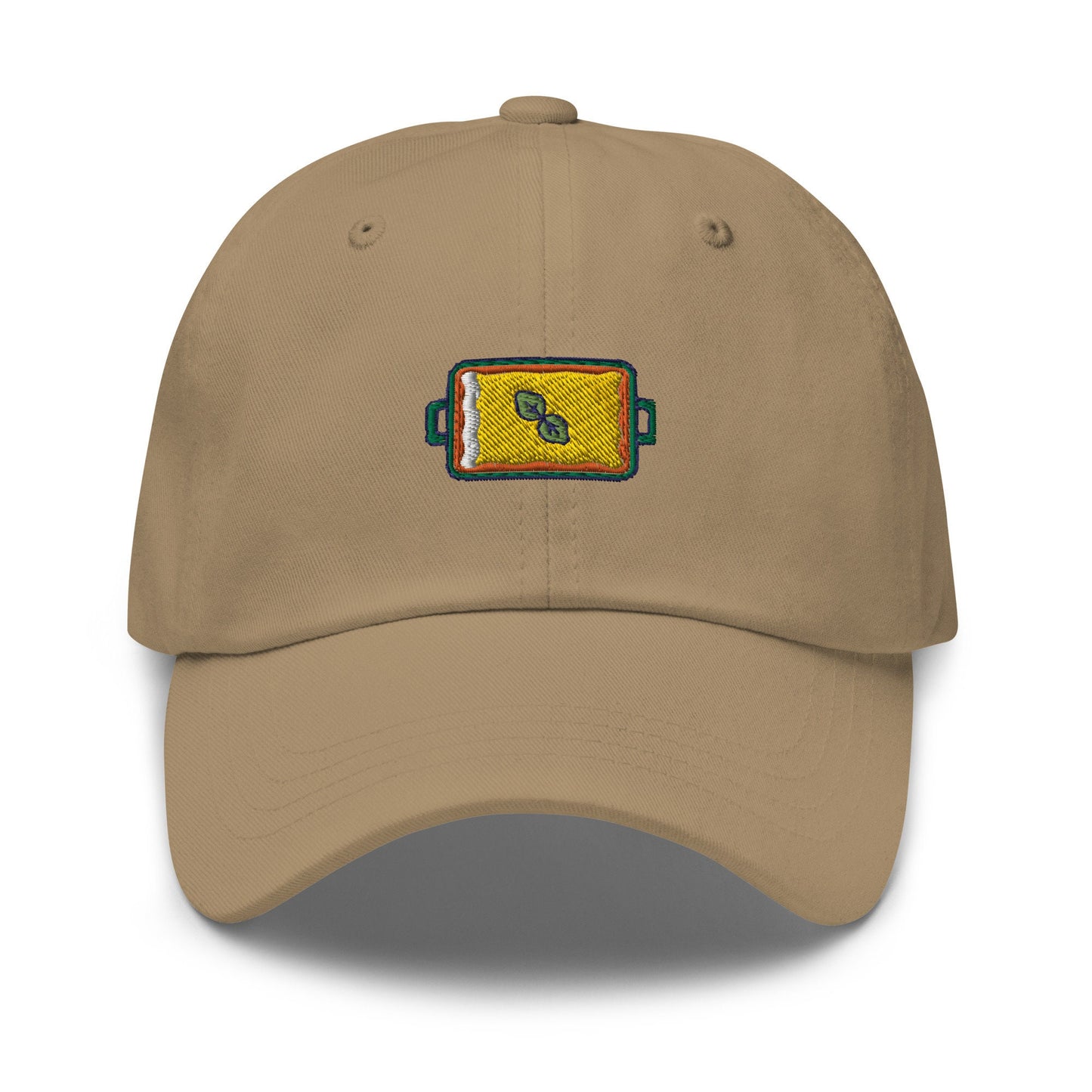 Lasagna Hat - Pasta Gift - Italian Food Classics - Embroidered Cotton Baseball Cap - Multiple Colors