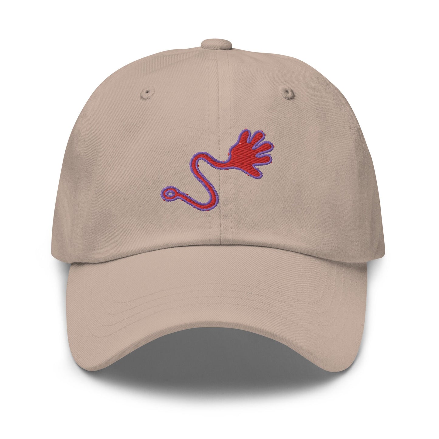 Sticky Hand Hat - Nostalgic Slime Gift - Cotton Embroidered Cap - Multiple colors