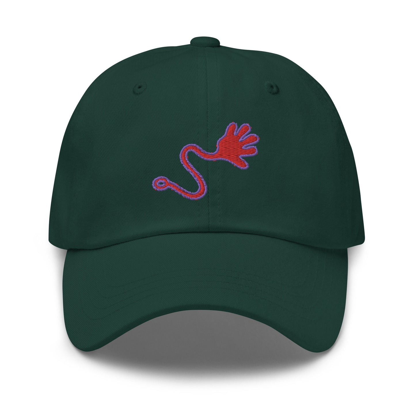 Sticky Hand Hat - Nostalgic Slime Gift - Cotton Embroidered Cap - Multiple colors