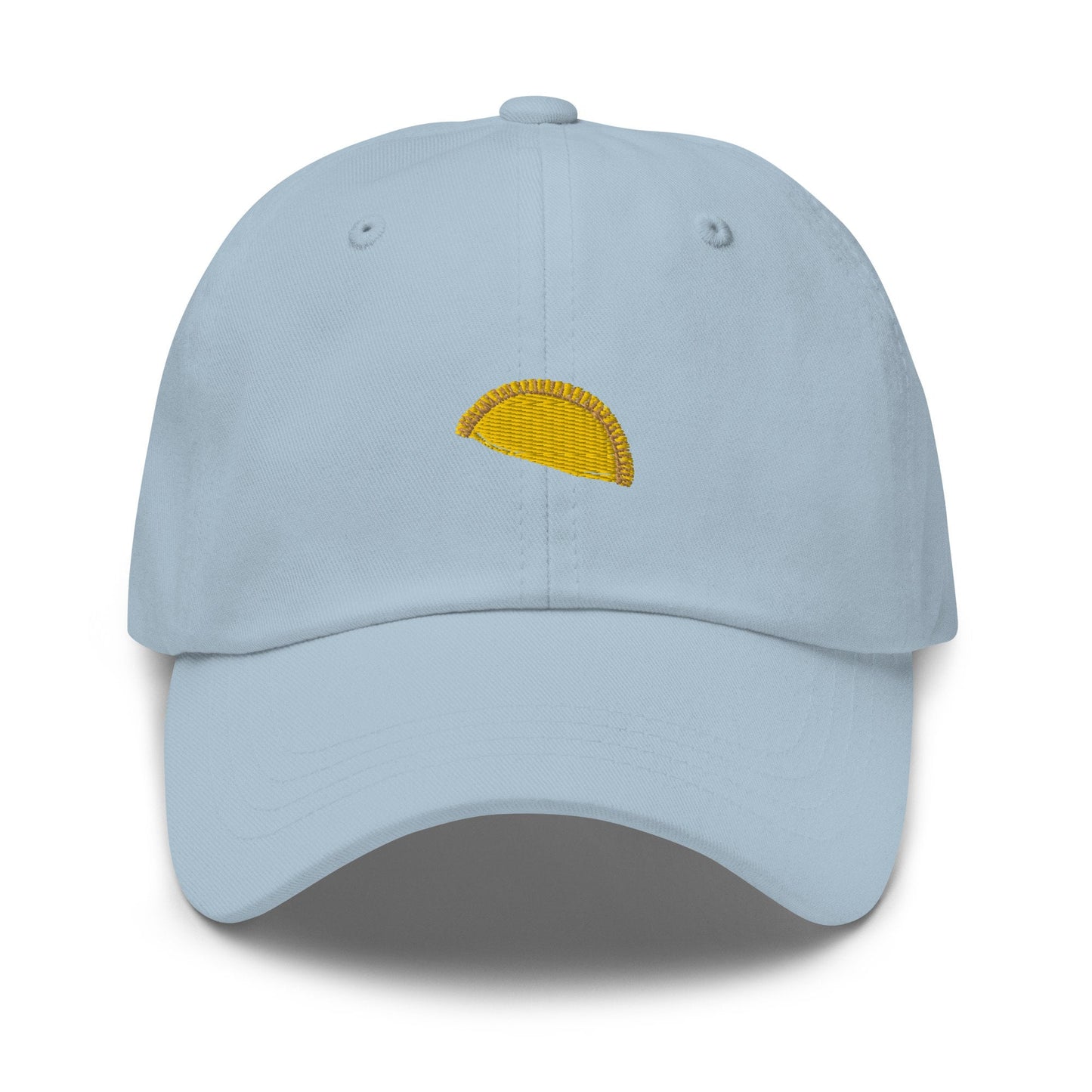 Jamaican Patty Hat - Caribbean Savoury Pastries From Heaven - Spicy Hand Pie  - Cotton Embroidered Baseball Cap - Multiple Colors