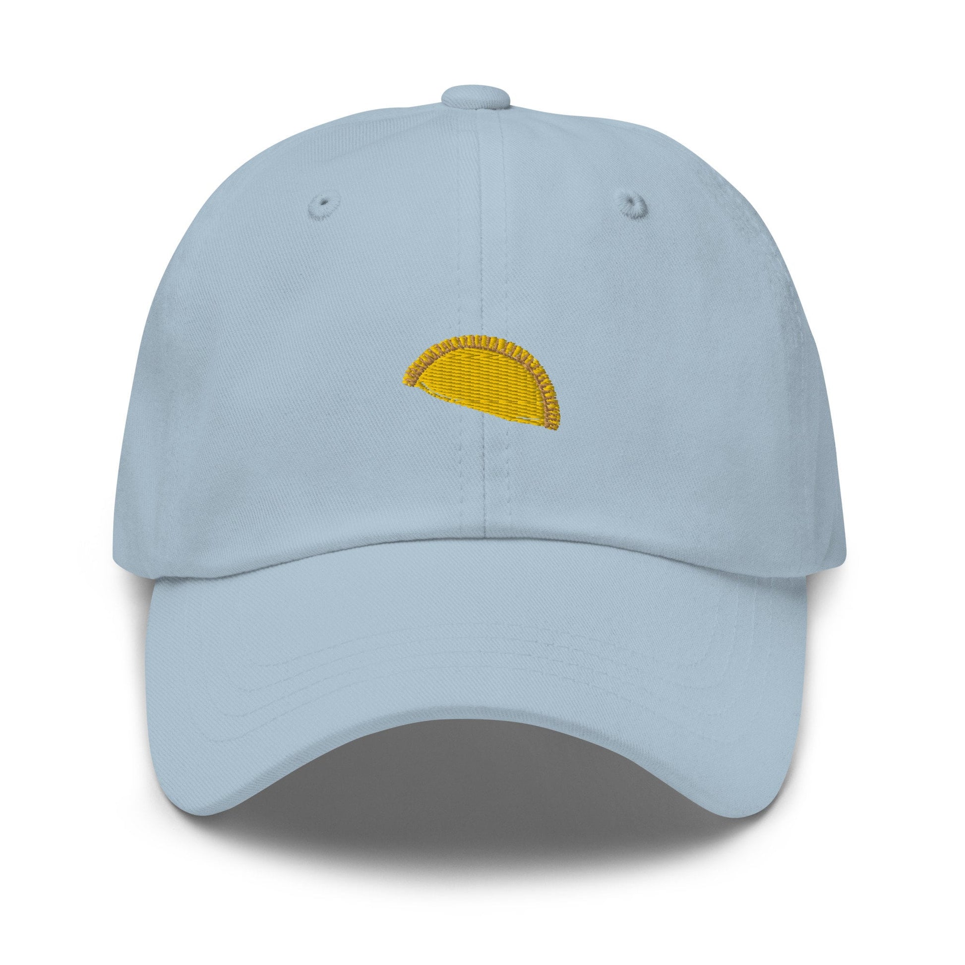 Jamaican Patty Hat - Caribbean Savoury Pastries From Heaven - Spicy Hand Pie  - Cotton Embroidered Baseball Cap - Multiple Colors