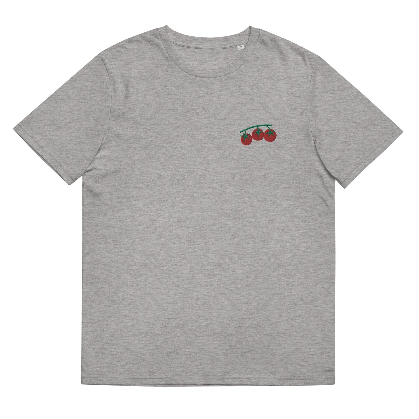 Tomato Vine T Shirt - Italian Food Lovers - Tomato Gift - Cotton Embroidered Shirt - Multiple Colors
