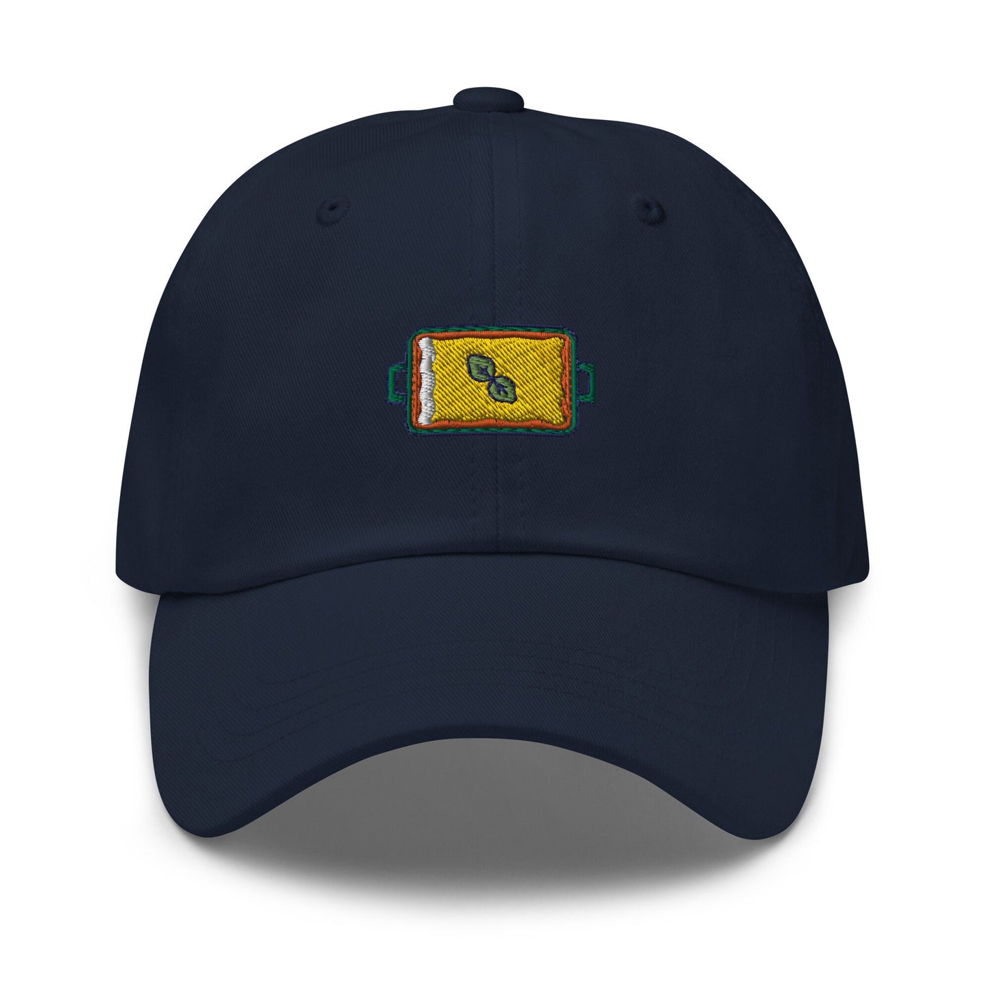 Lasagna Hat - Pasta Gift - Italian Food Classics - Embroidered Cotton Baseball Cap - Multiple Colors