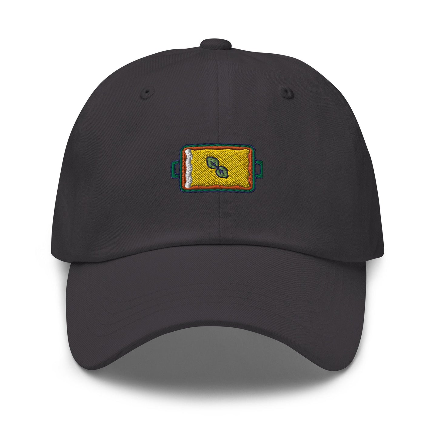 Lasagna Hat - Pasta Gift - Italian Food Classics - Embroidered Cotton Baseball Cap - Multiple Colors