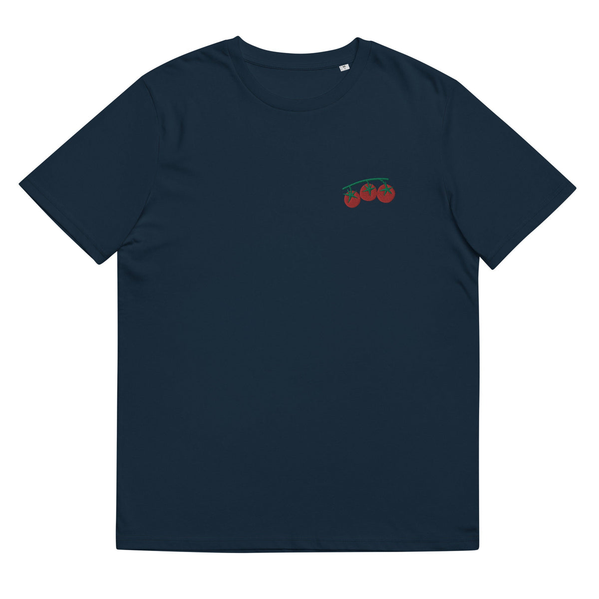 Tomato Vine T Shirt - Italian Food Lovers - Tomato Gift - Cotton Embroidered Shirt - Multiple Colors