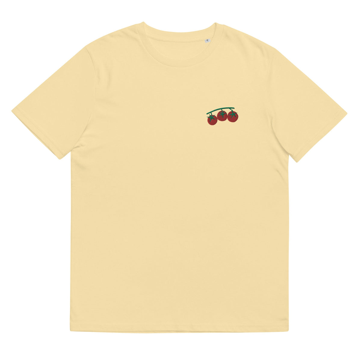 Tomato Vine T Shirt - Italian Food Lovers - Tomato Gift - Cotton Embroidered Shirt - Multiple Colors