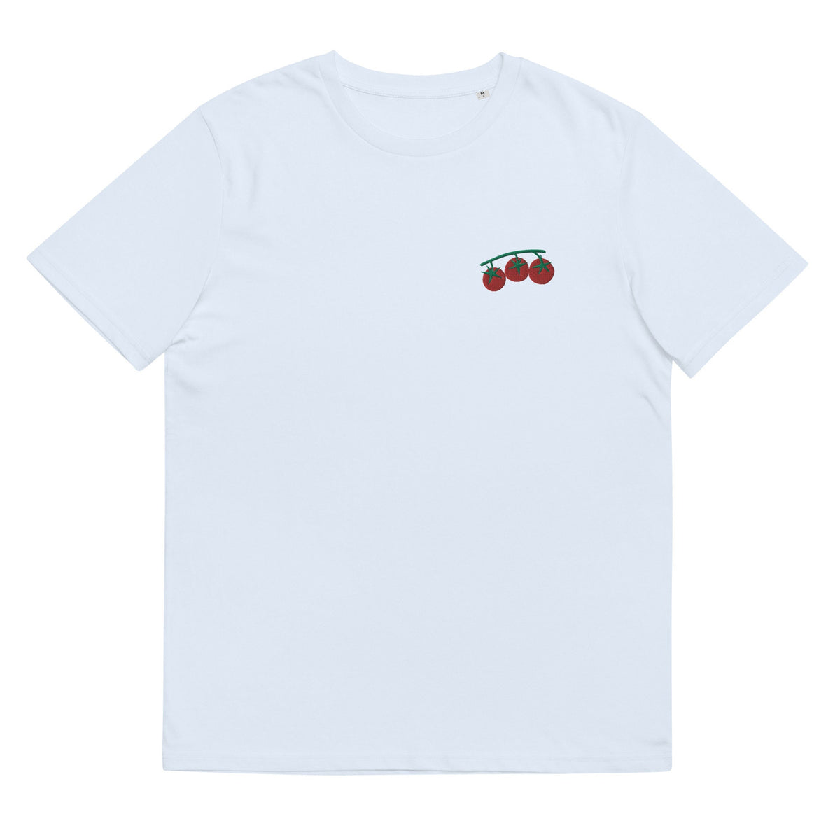 Tomato Vine T Shirt - Italian Food Lovers - Tomato Gift - Cotton Embroidered Shirt - Multiple Colors