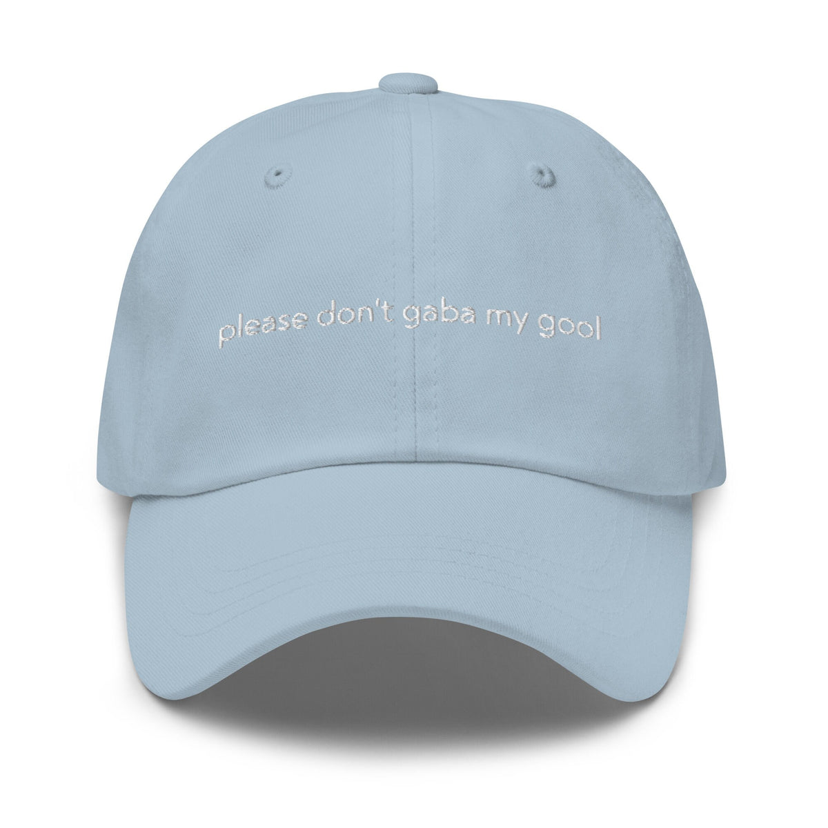 Gabagool Hat - Funny italian American Gift - Multiple Colors - Cotton Embroidered Cap