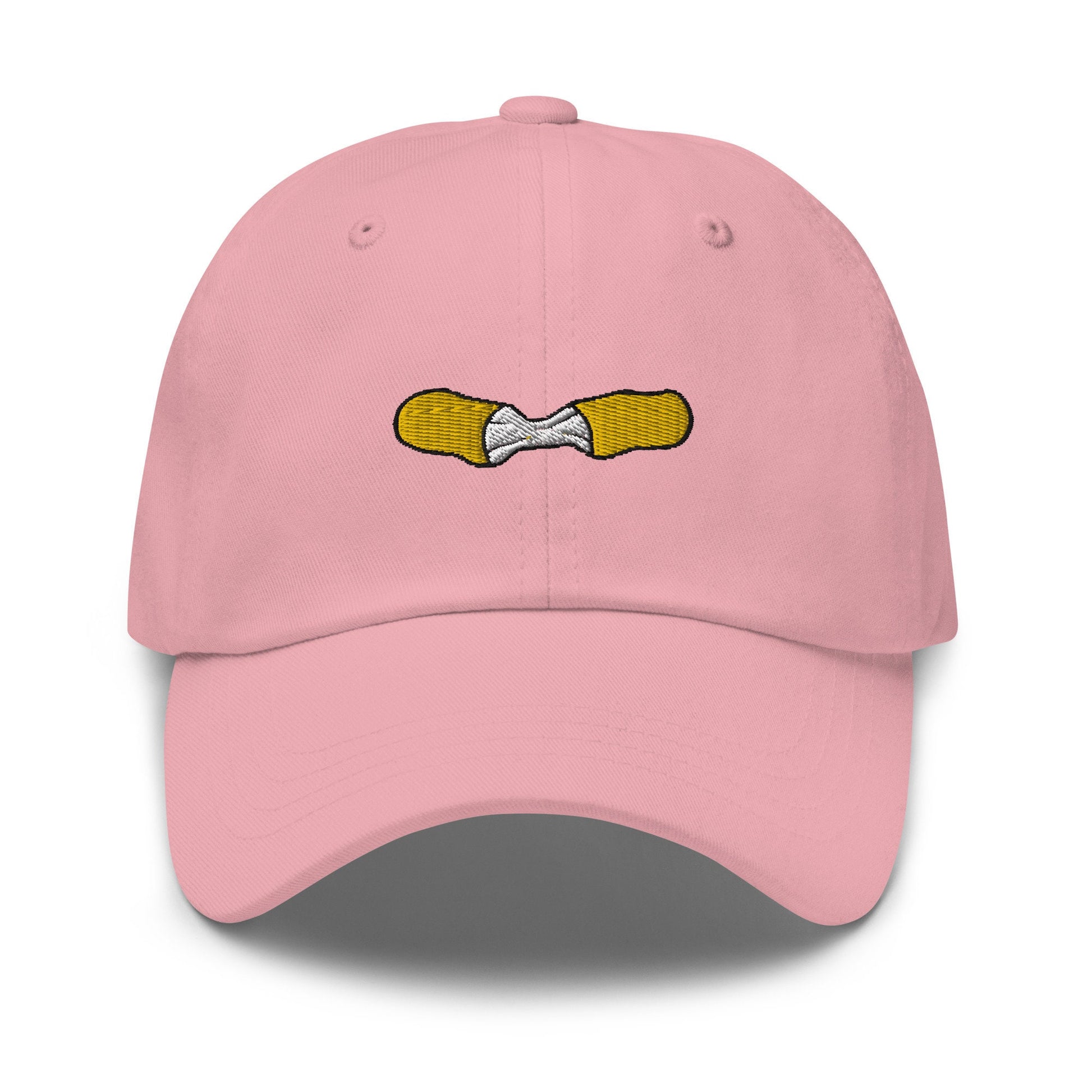 Mozzarella Stick Hat - Italian Cheese Appetizer - Foodie Gift - Embroidered Baseball Cap Dad Hat
