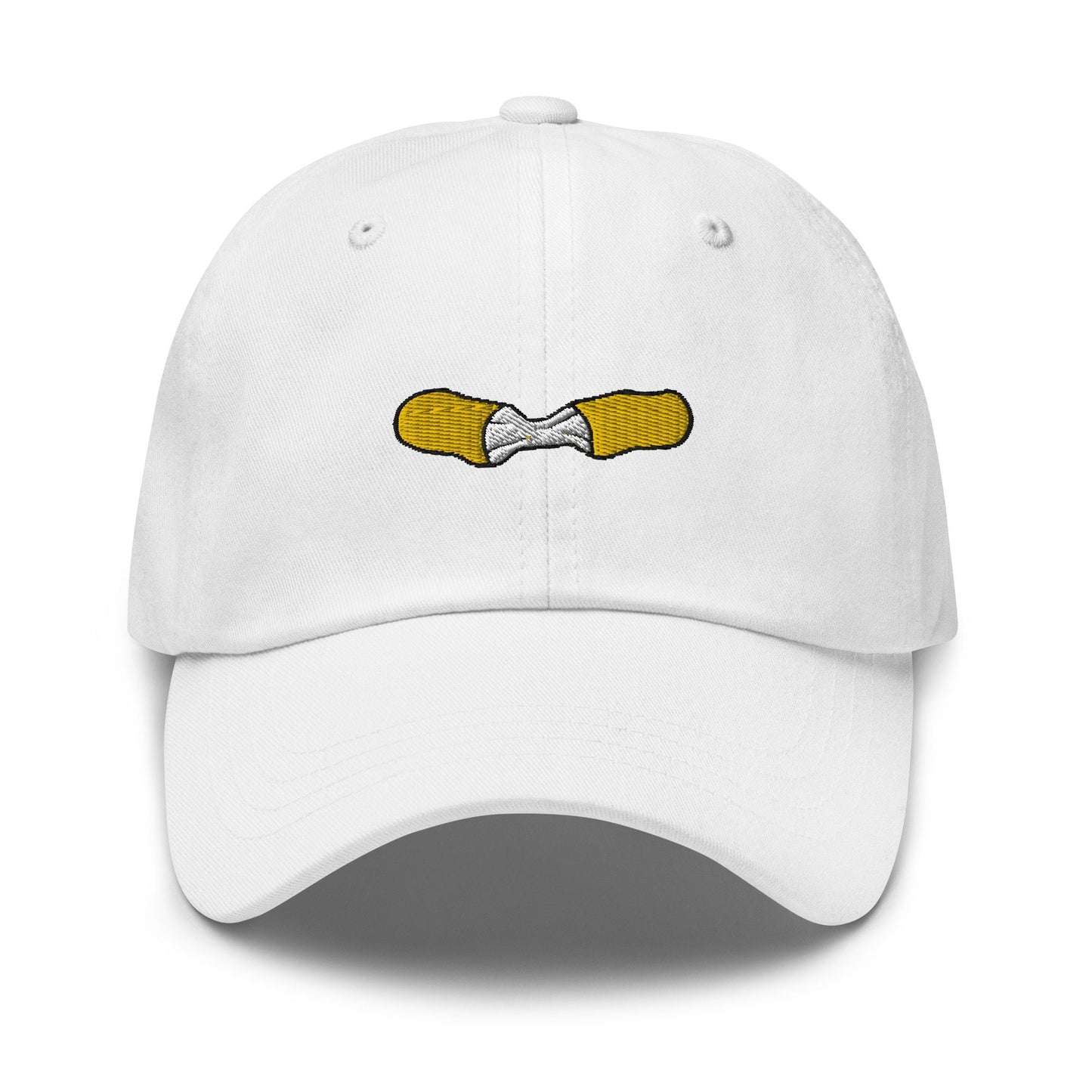 Mozzarella Stick Hat - Italian Cheese Appetizer - Foodie Gift - Embroidered Baseball Cap Dad Hat