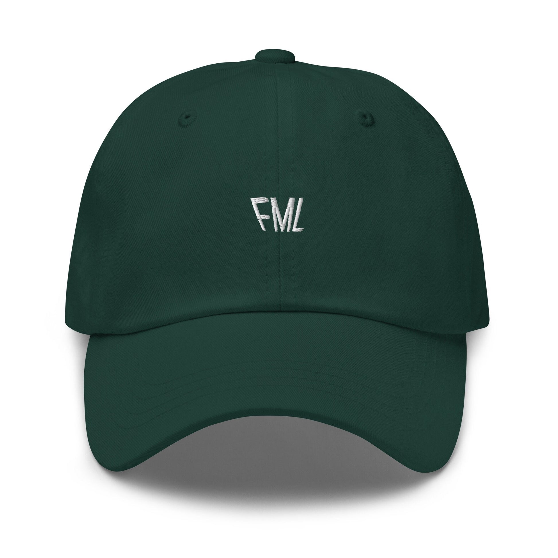 FML Hat - Embroidered Cotton Cap - Dad Hat - Multiple Colors