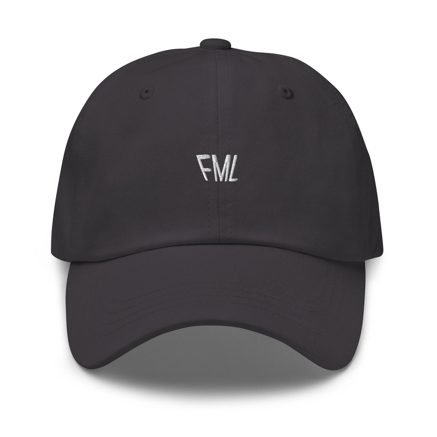 FML Hat - Embroidered Cotton Cap - Dad Hat - Multiple Colors