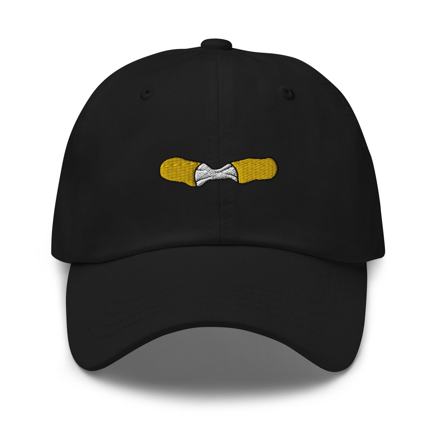 Mozzarella Stick Hat - Italian Cheese Appetizer - Foodie Gift - Embroidered Baseball Cap Dad Hat