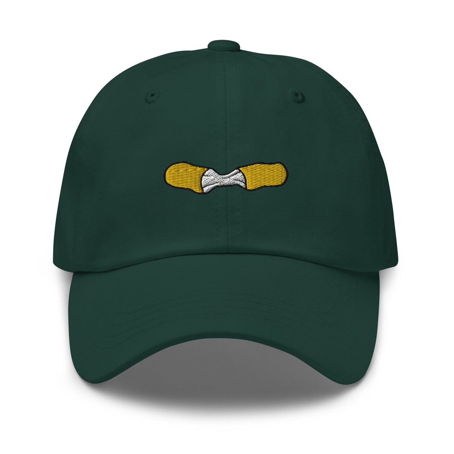 Mozzarella Stick Hat - Italian Cheese Appetizer - Foodie Gift - Embroidered Baseball Cap Dad Hat