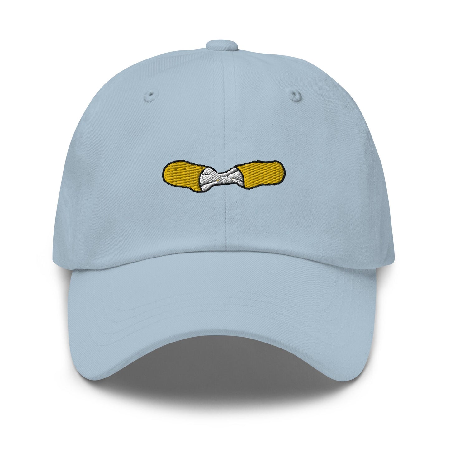 Mozzarella Stick Hat - Italian Cheese Appetizer - Foodie Gift - Embroidered Baseball Cap Dad Hat