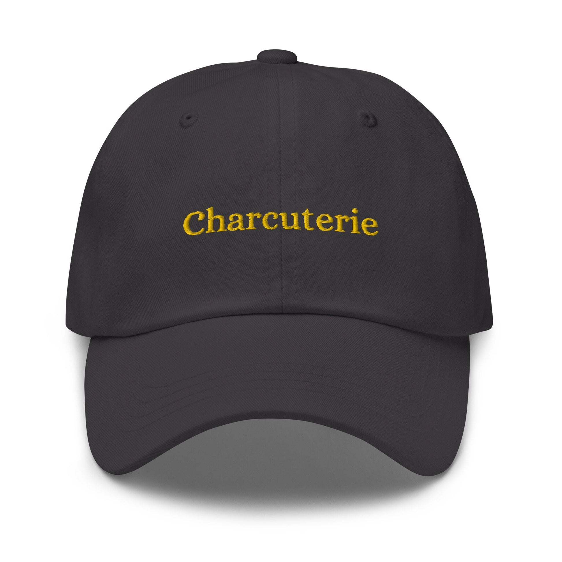 Charcuterie Hat - Food and Wine Gift - Cheese Fans - Embroidered Cotton Hat - Multiple colors