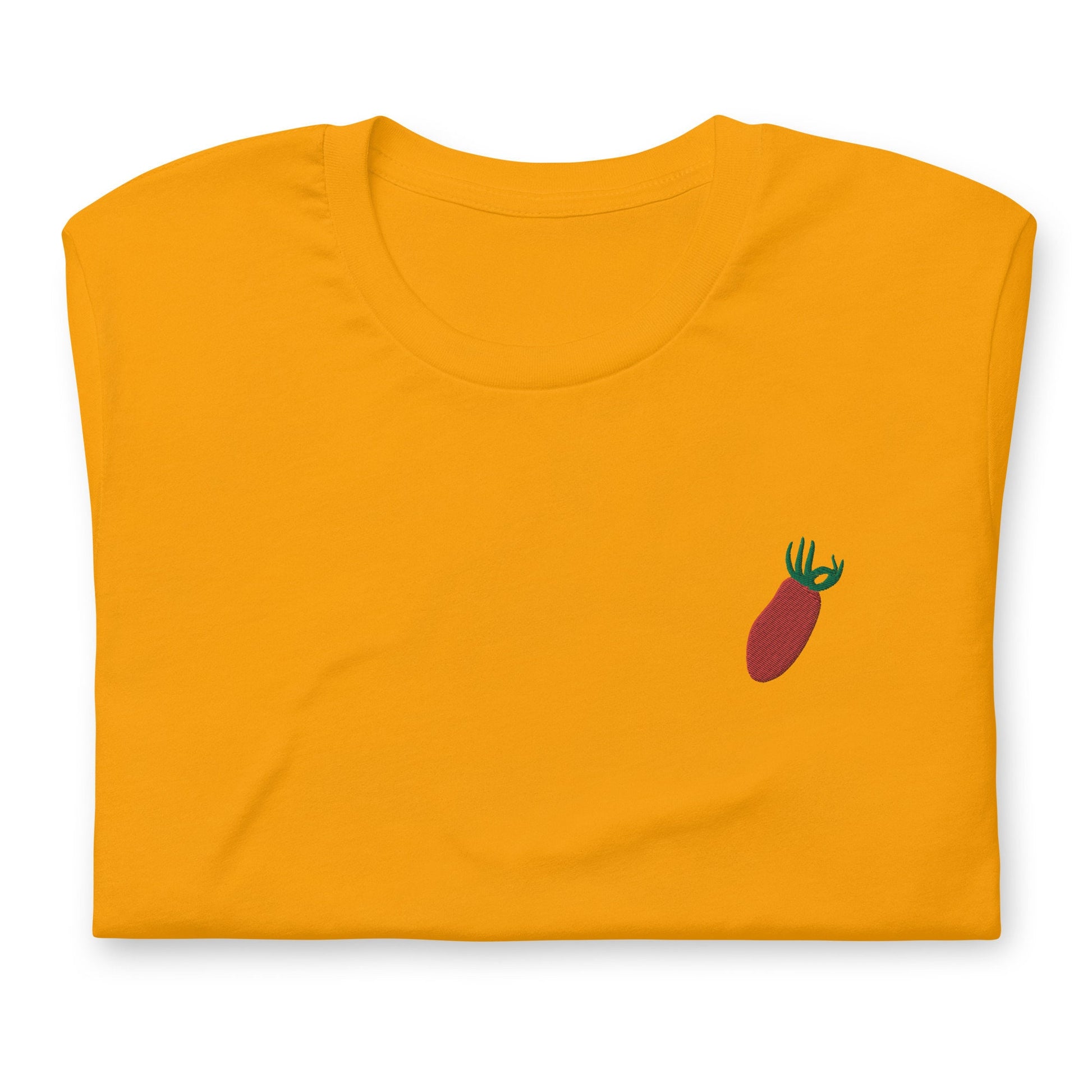 San Marzano Shirt - Italian Food Lovers - Pasta Sauce Makers -Cotton Embroidered Shirt - Multiple Colors