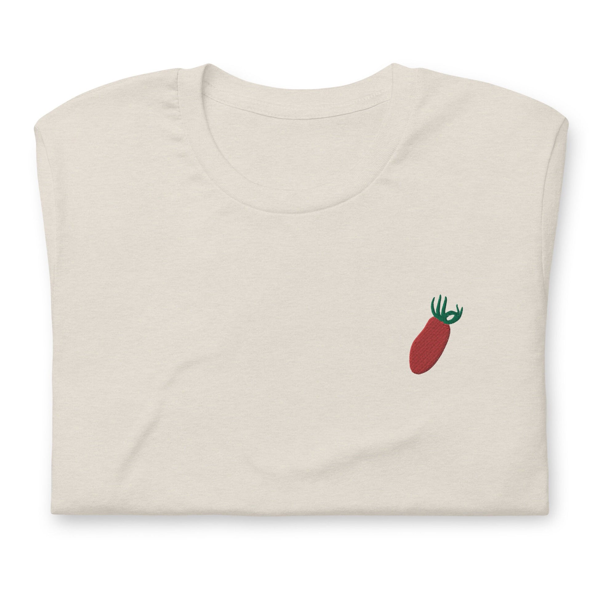 San Marzano Shirt - Italian Food Lovers - Pasta Sauce Makers -Cotton Embroidered Shirt - Multiple Colors