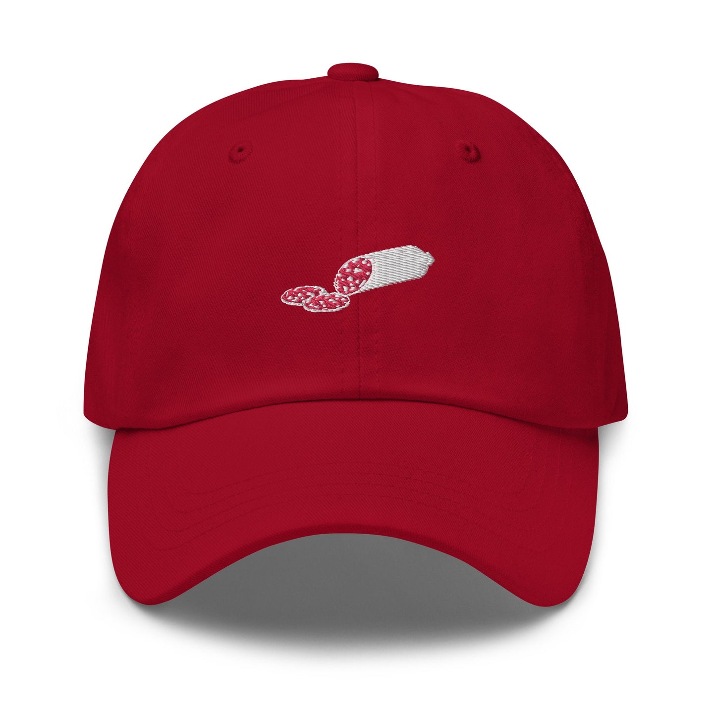 Salami Hat - Italian Meat Lovers - Cured Meat Stans - Embroidered Cotton Hat - Multiple colors