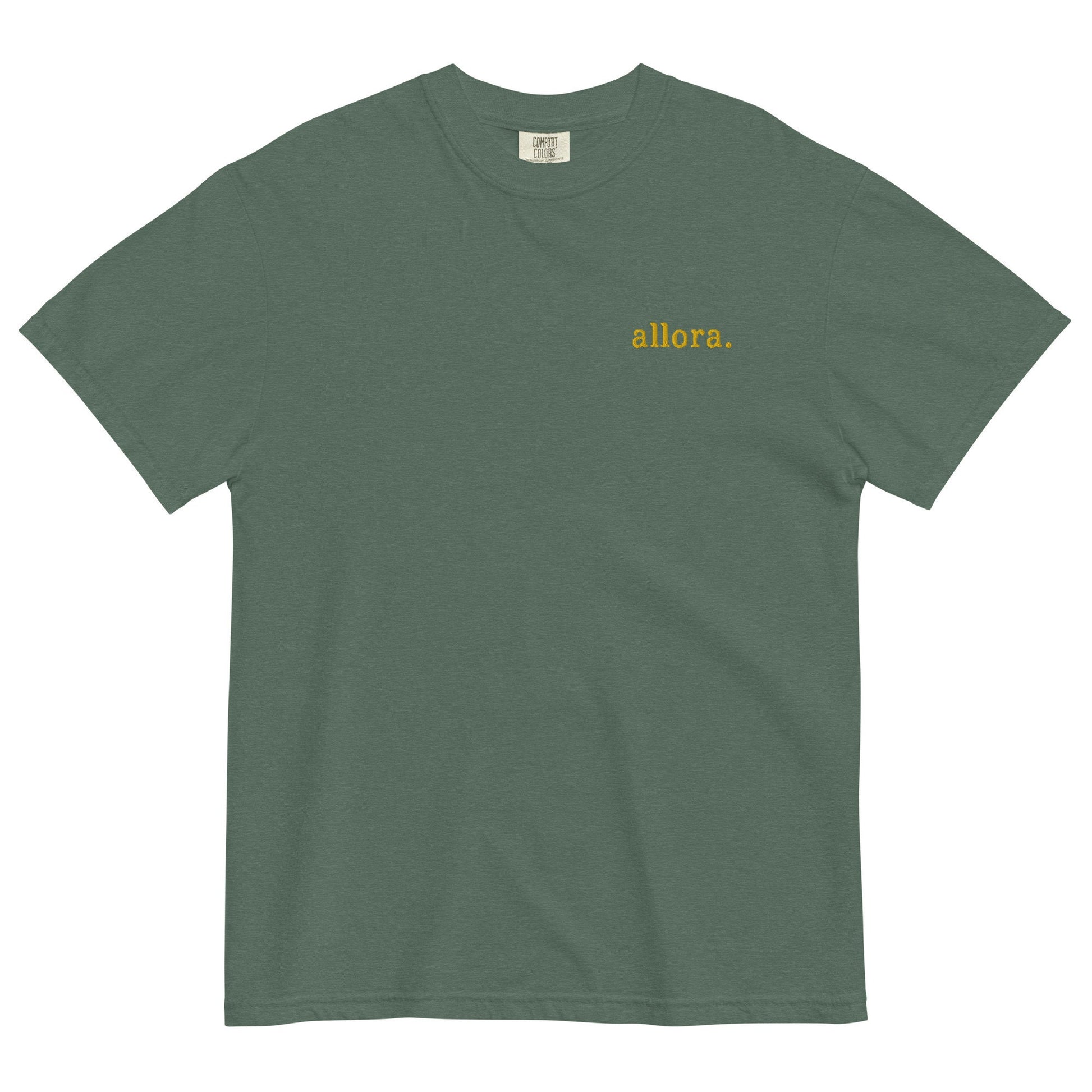 Allora T Shirt - Italian Sayings -  Embroidered Cotton Baseball Shirt - Multiple Colors