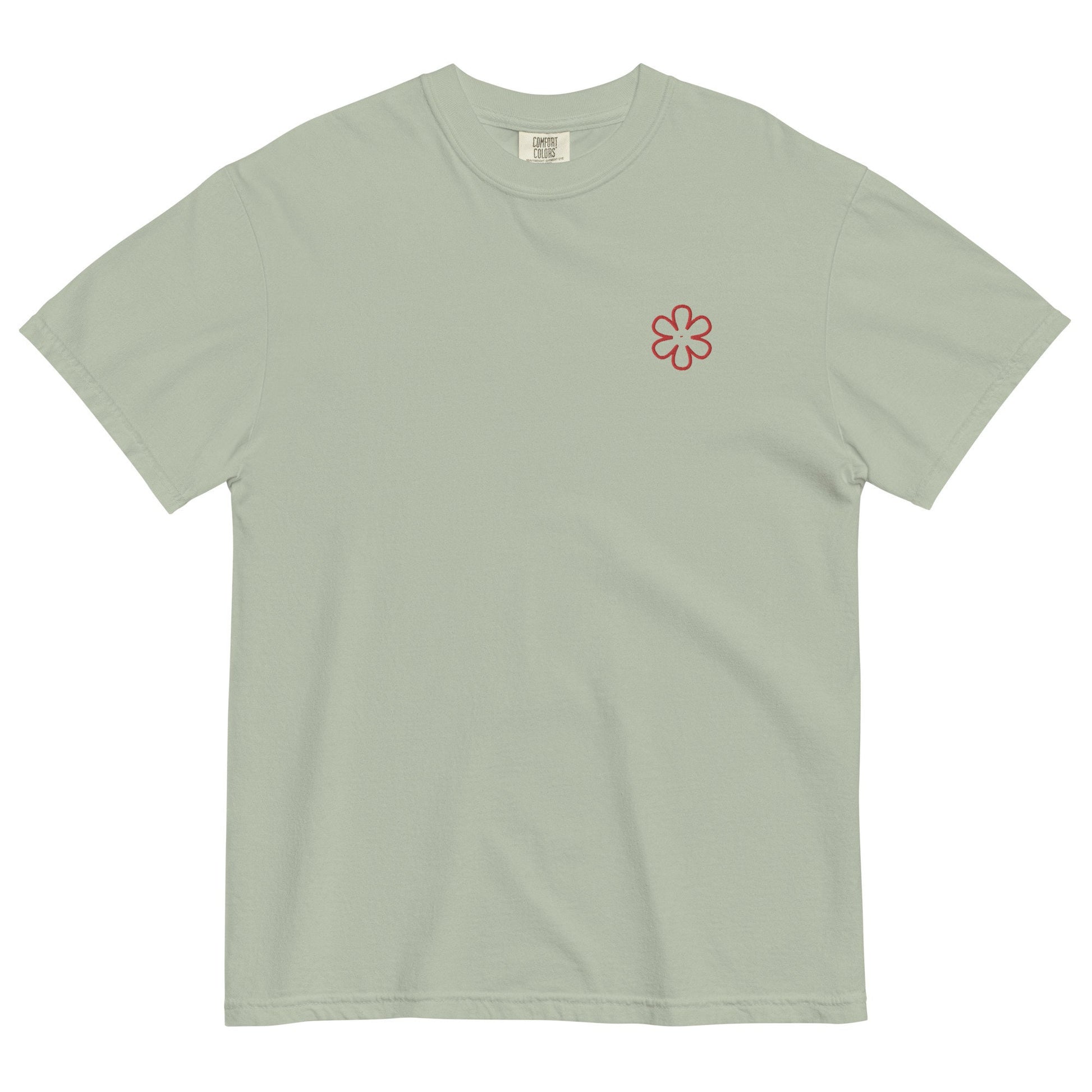 Culinary Star T Shirt - Gift for Foodies & Restauranteur - Minimalist Embroidered Cotton Shirt