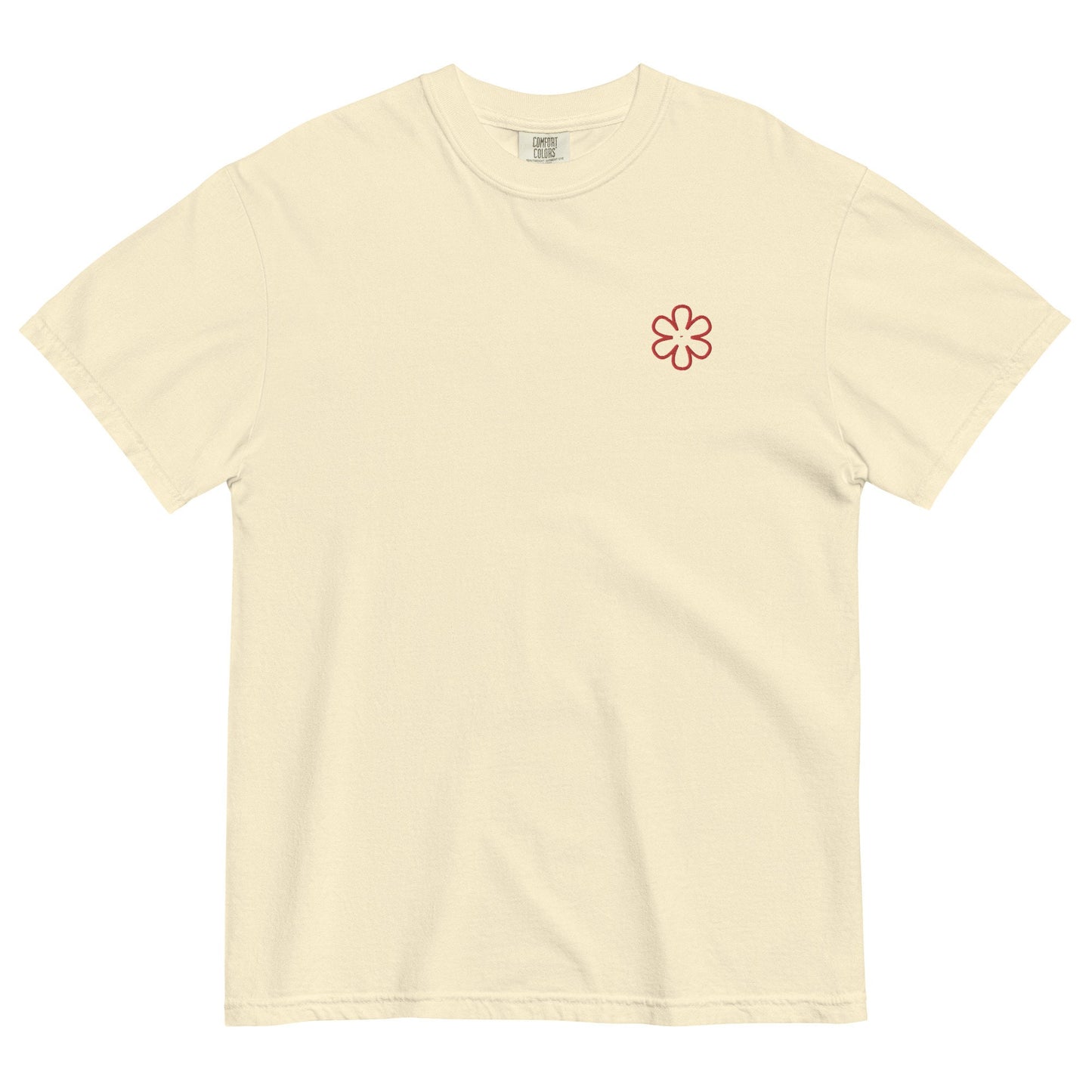 Culinary Star T Shirt - Gift for Foodies & Restauranteur - Minimalist Embroidered Cotton Shirt