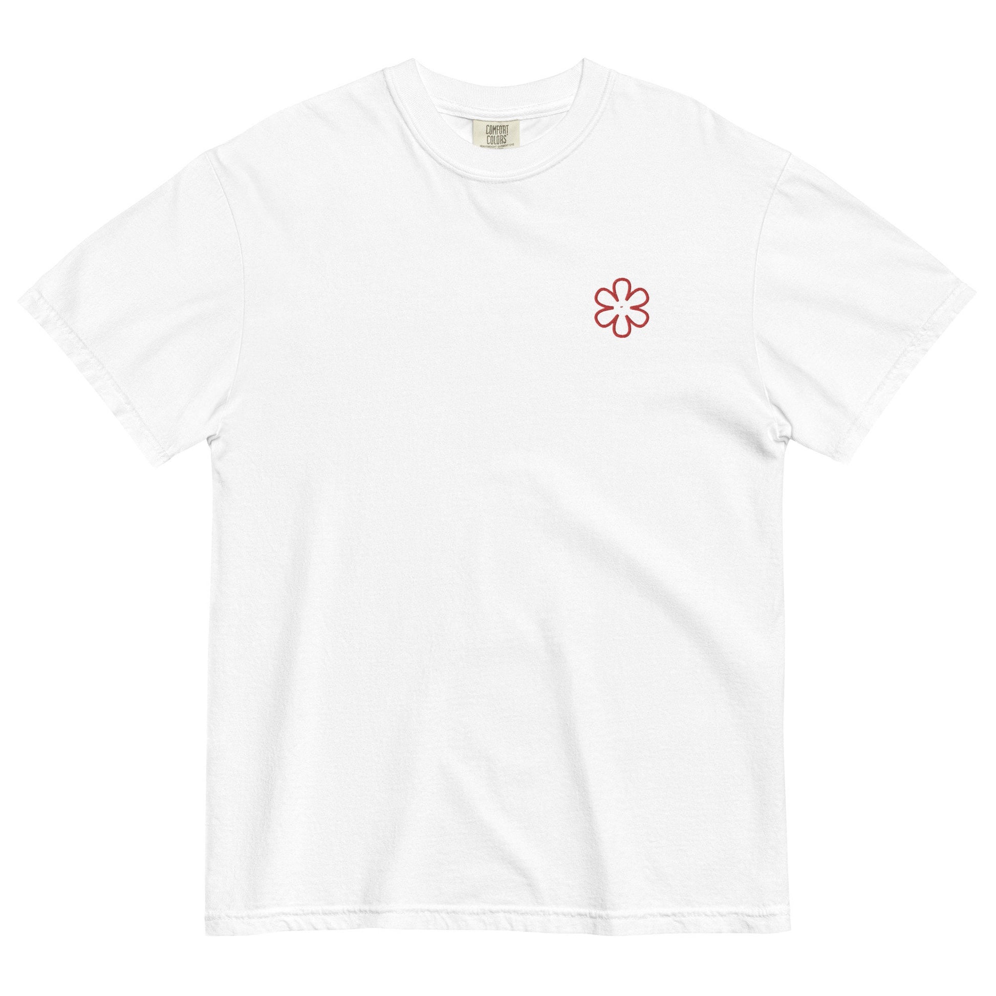 Culinary Star T Shirt - Gift for Foodies & Restauranteur - Minimalist Embroidered Cotton Shirt