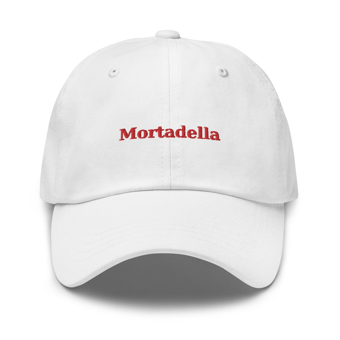 Mortadella Dad Hat - Gift for charcuterie and Italian Antipasto food Lovers - Handmade Embroidered Cap