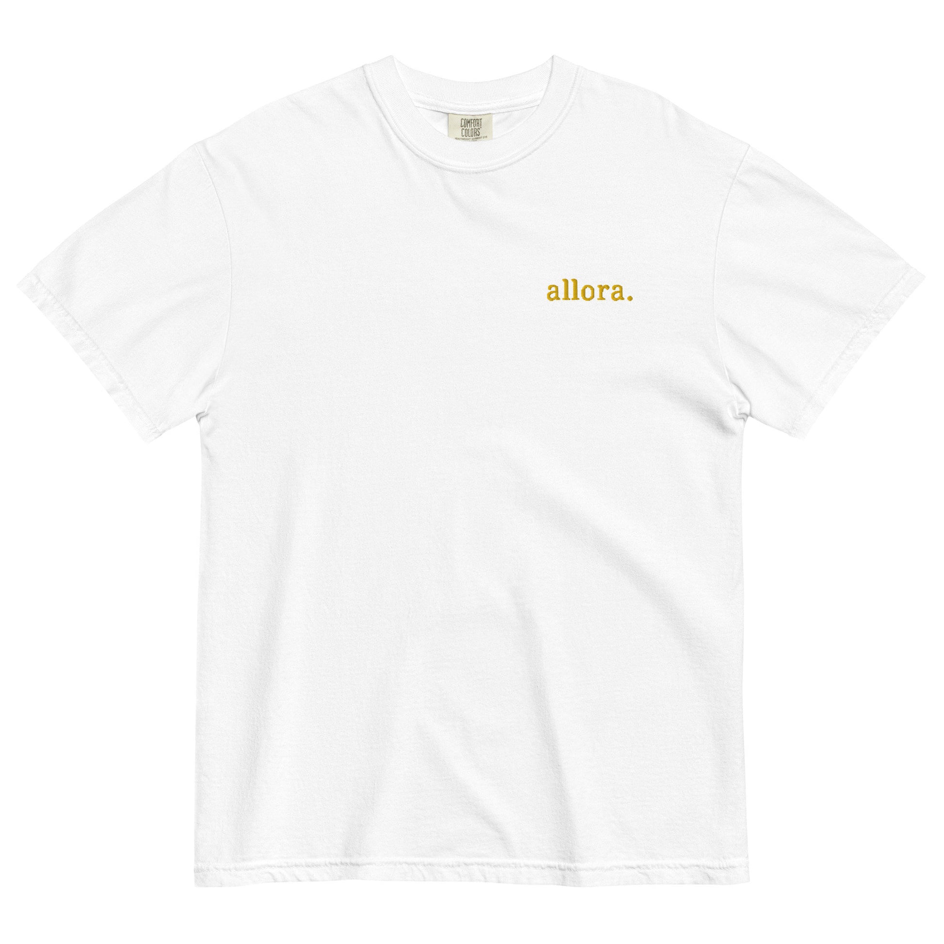 Allora T Shirt - Italian Sayings - Embroidered Cotton Baseball Shirt - Multiple Colors