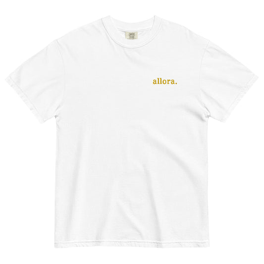 Allora T Shirt - Italian Sayings -  Embroidered Cotton Baseball Shirt - Multiple Colors