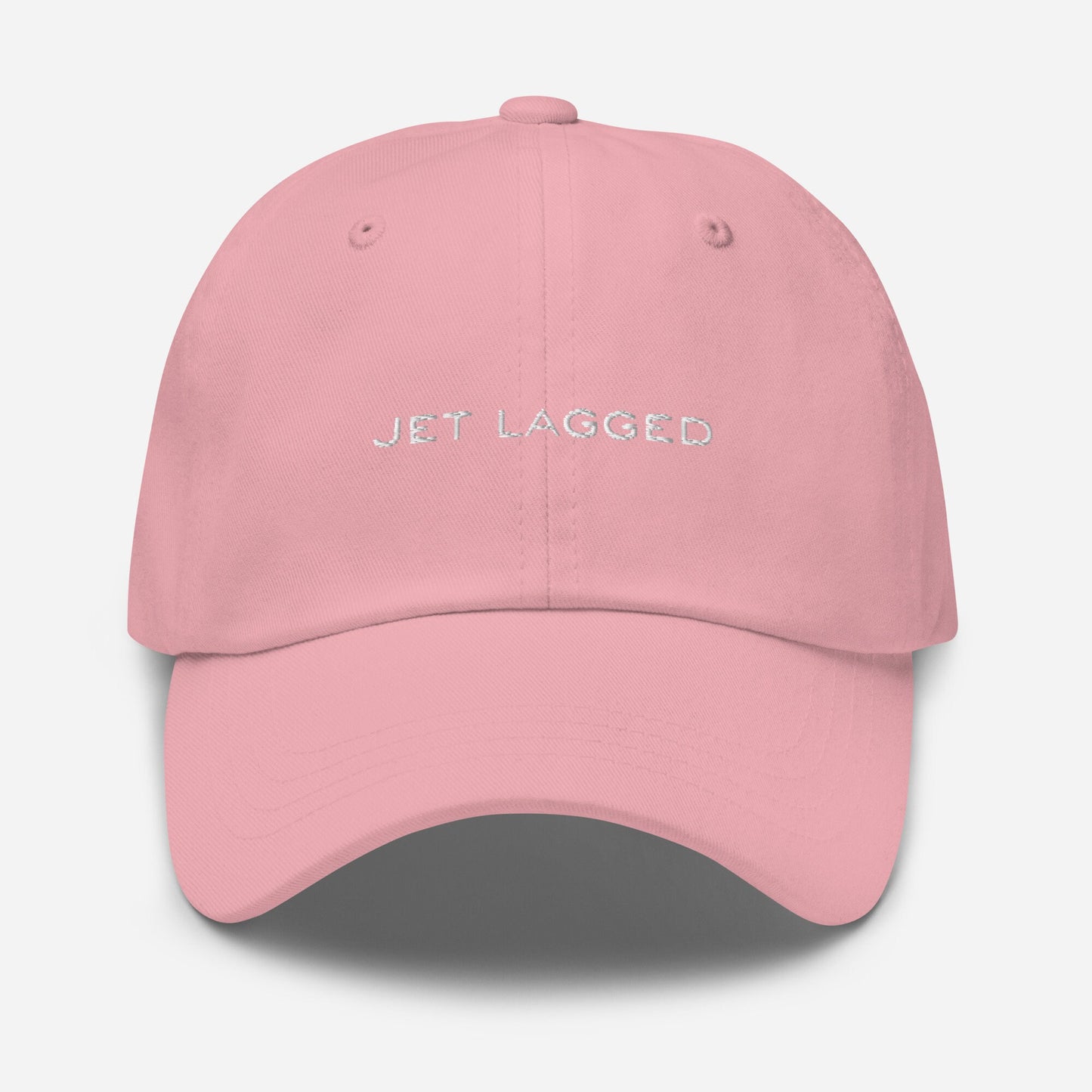 Jet Lag Dad hat - Gift for the travel lovers - Multiple Colors - Cotton Embroidered Cap