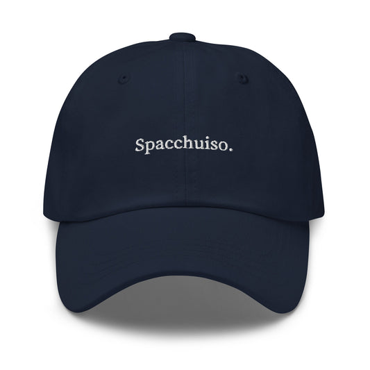 Spacchuiso hat - Italian Sayings - Cool - Bless You - Gift for Italy Lovers - Multiple Colors - Cotton Embroidered