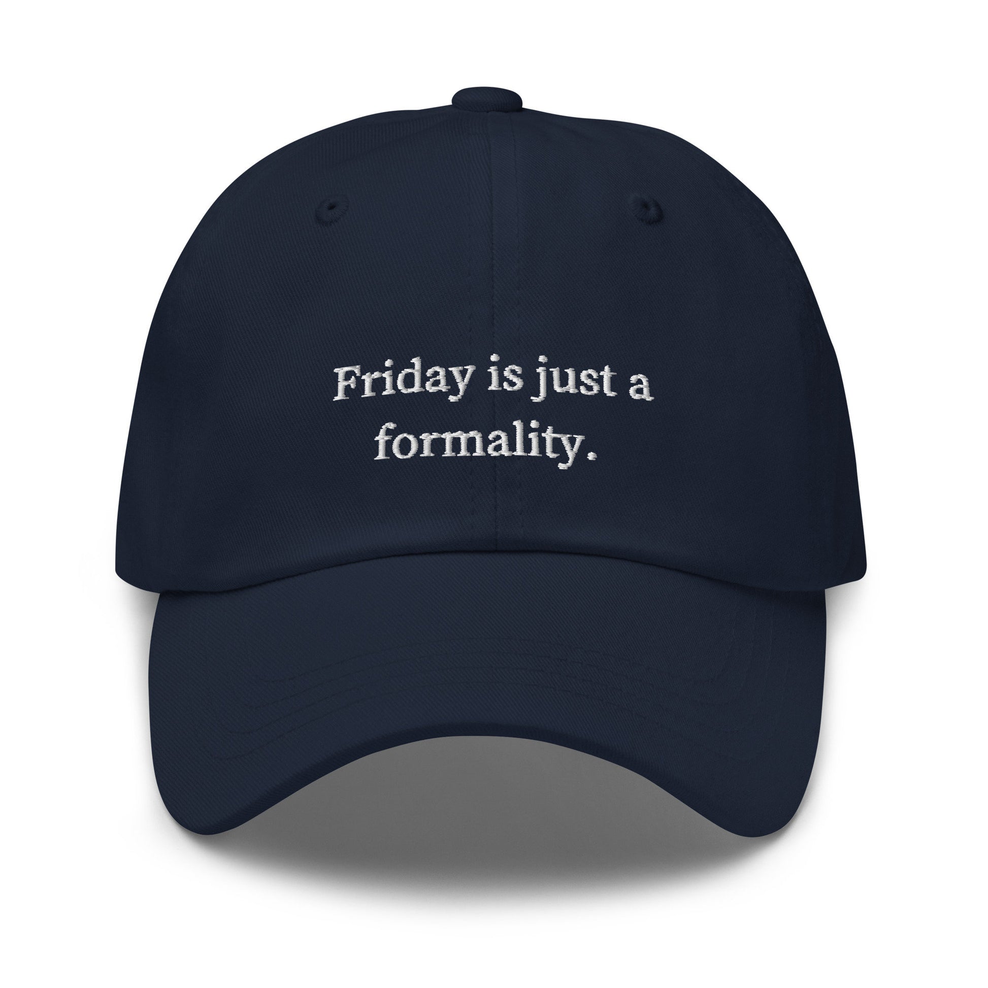 Weekend hat - Cheers to the Weekend -Multiple Colors - Cotton Embroidered