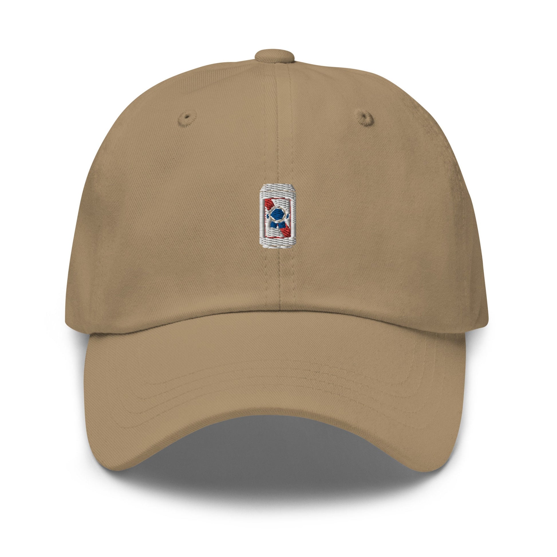 Beer Can Dad Hat - Cotton Embroidered Cap - Multiple Colours