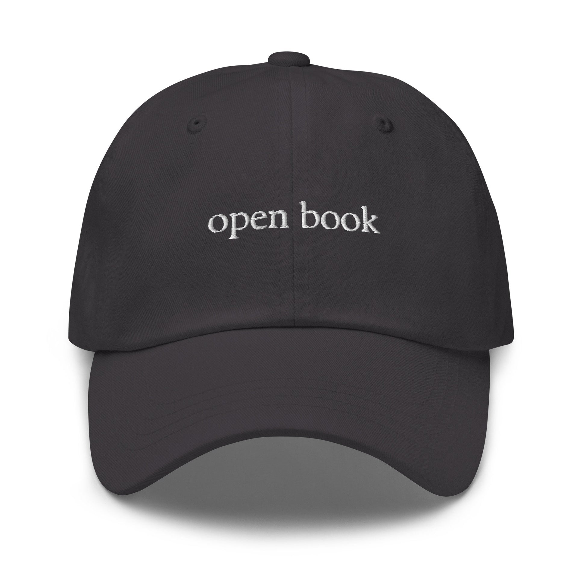 Open Book Hat - Yapper Core - Funny Bestie Gift - Multiple colors - Embroidered Minimalist Design - Low Profile Dad Fit