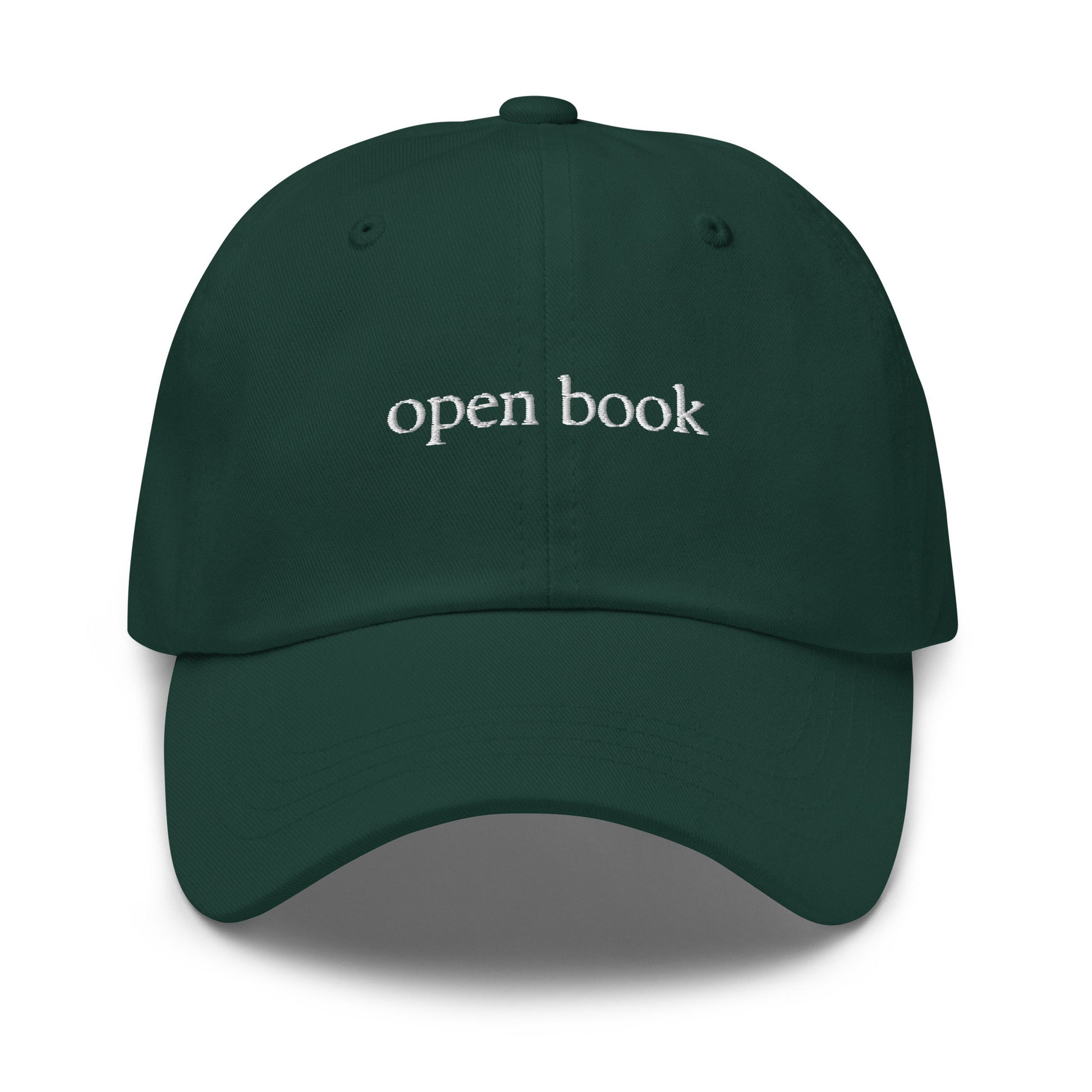 Open Book Hat - Yapper Core - Funny Bestie Gift - Multiple colors - Embroidered Minimalist Design - Low Profile Dad Fit