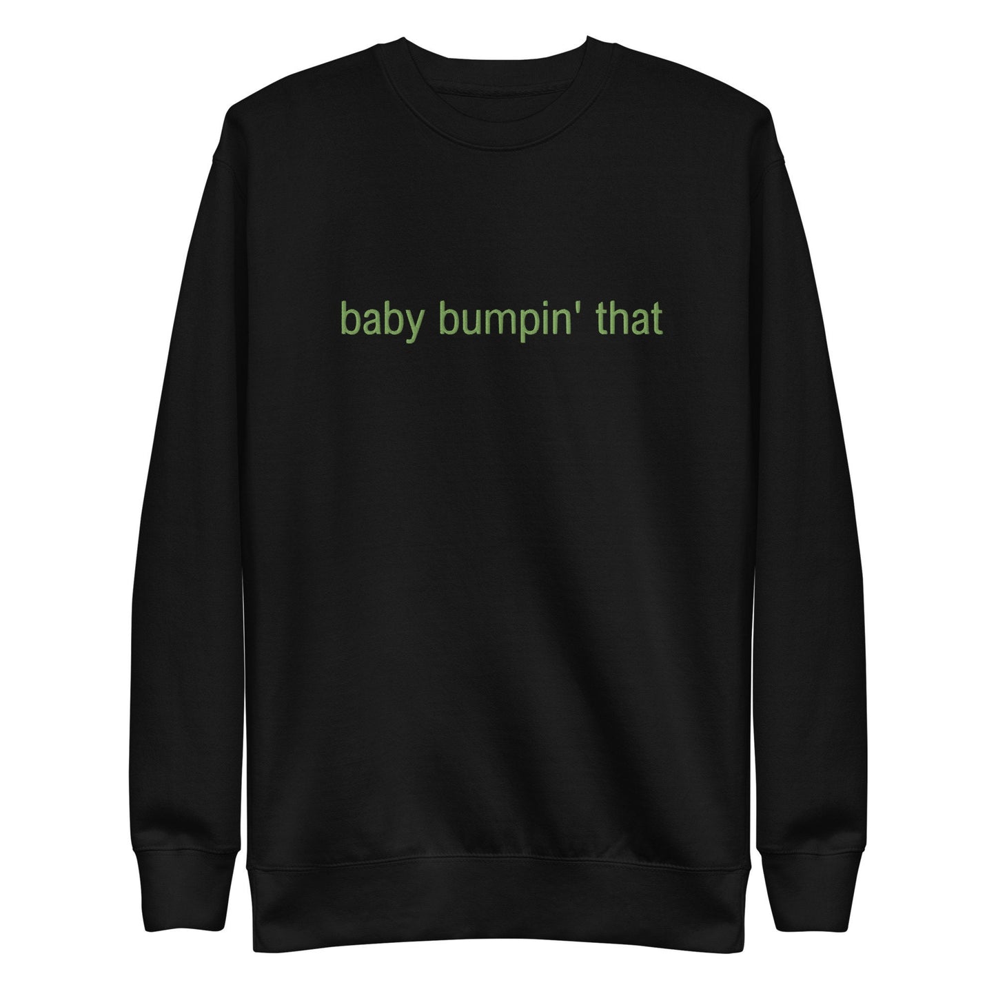 bumpin&#39; that sweater - Maternity Gift - Cotton Crewneck - Multiple Colors