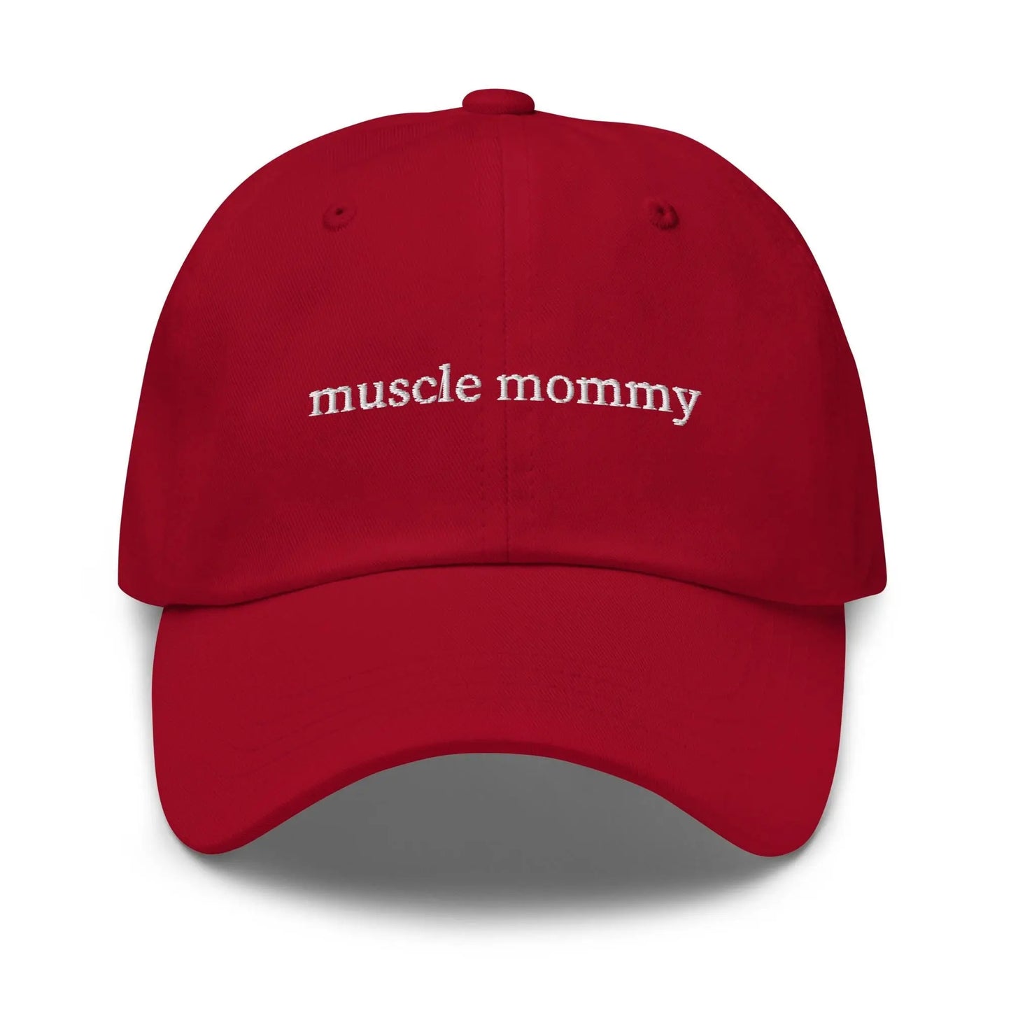 Muscle Mommy Hat - Fit girl Gift - Gym and Fitness - Embroidered Cotton Baseball Hat - Multiple Colors