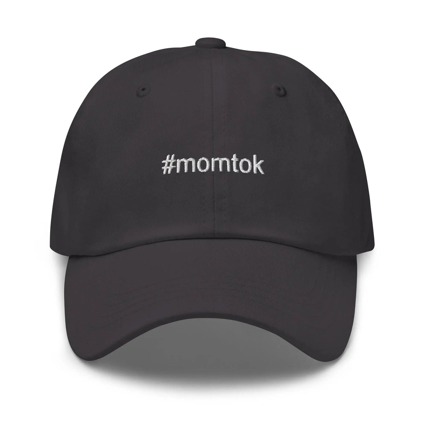 Momtok Hat - Cotton Embroidered Baseball Cap - Multiple Colors