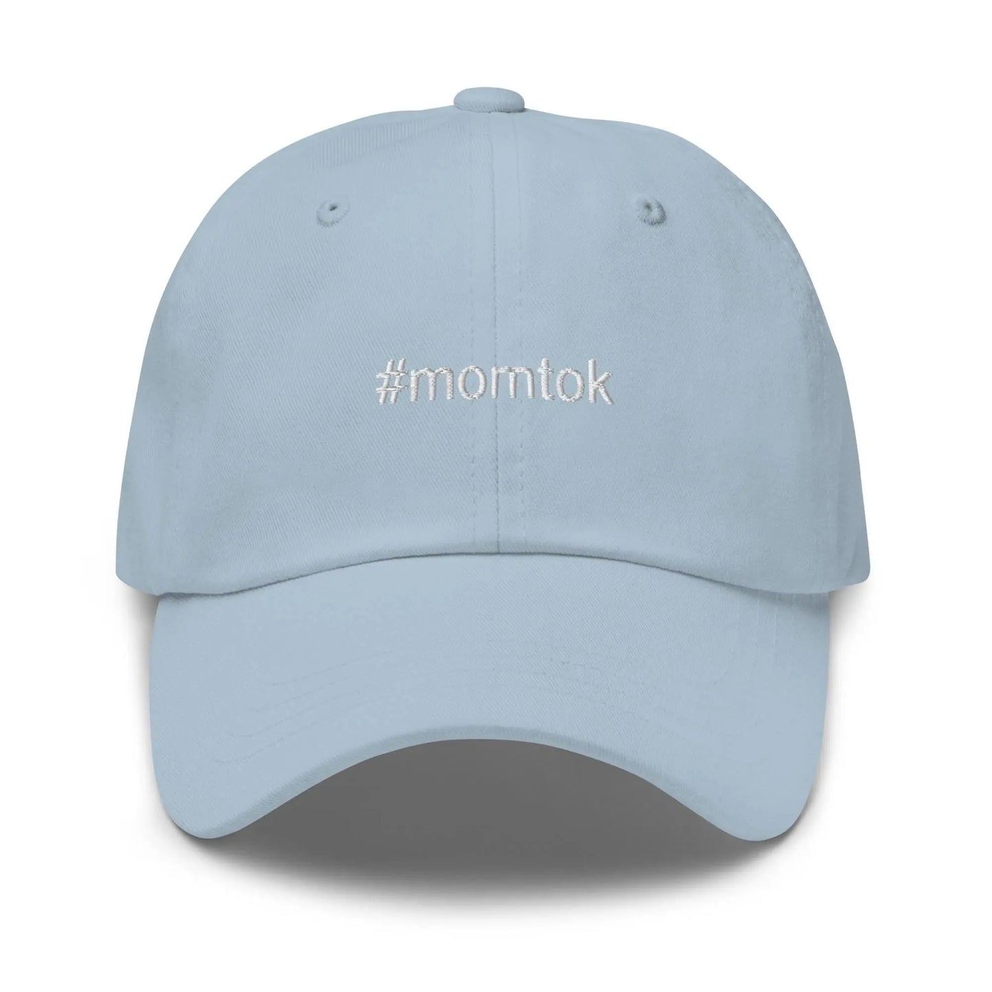 Momtok Hat - Cotton Embroidered Baseball Cap - Multiple Colors