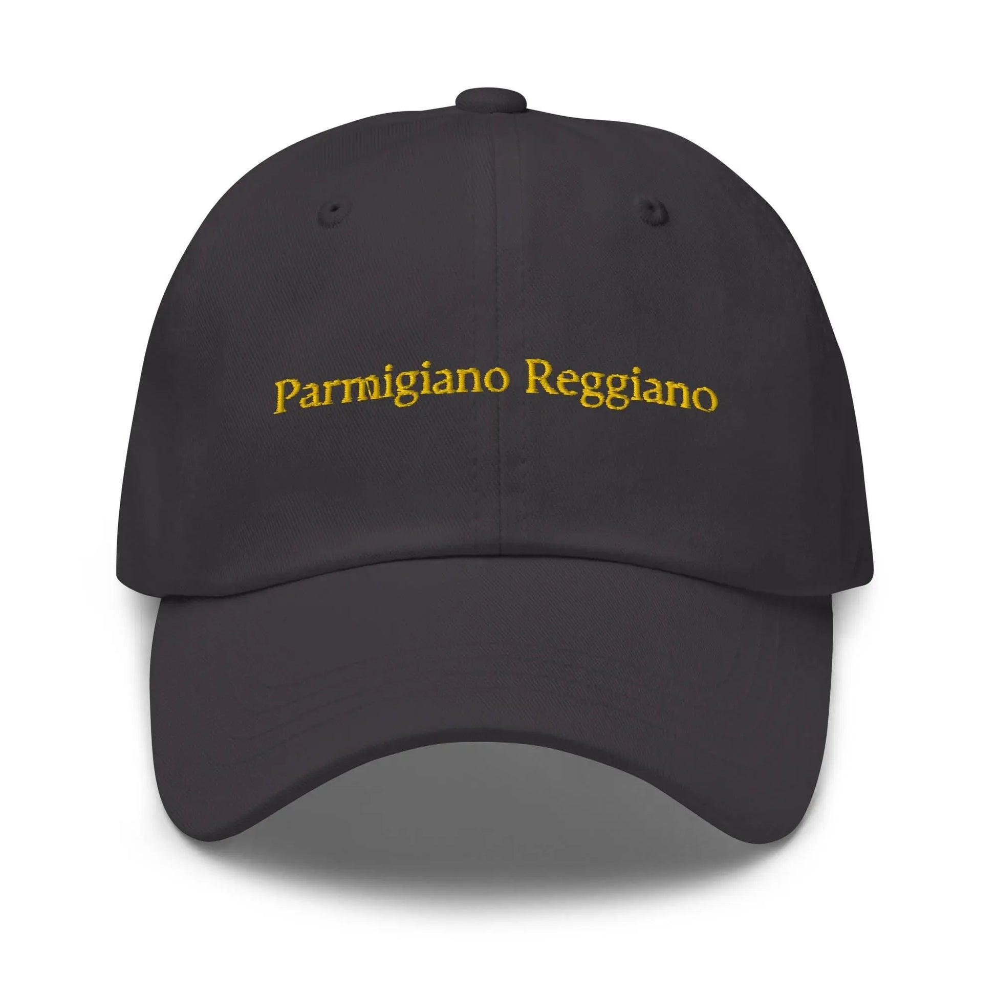 Parmigiano Reggiano Hat - Italian Food Gift - King of Cheese - Embroidered Cotton Cap - Multiple Colors