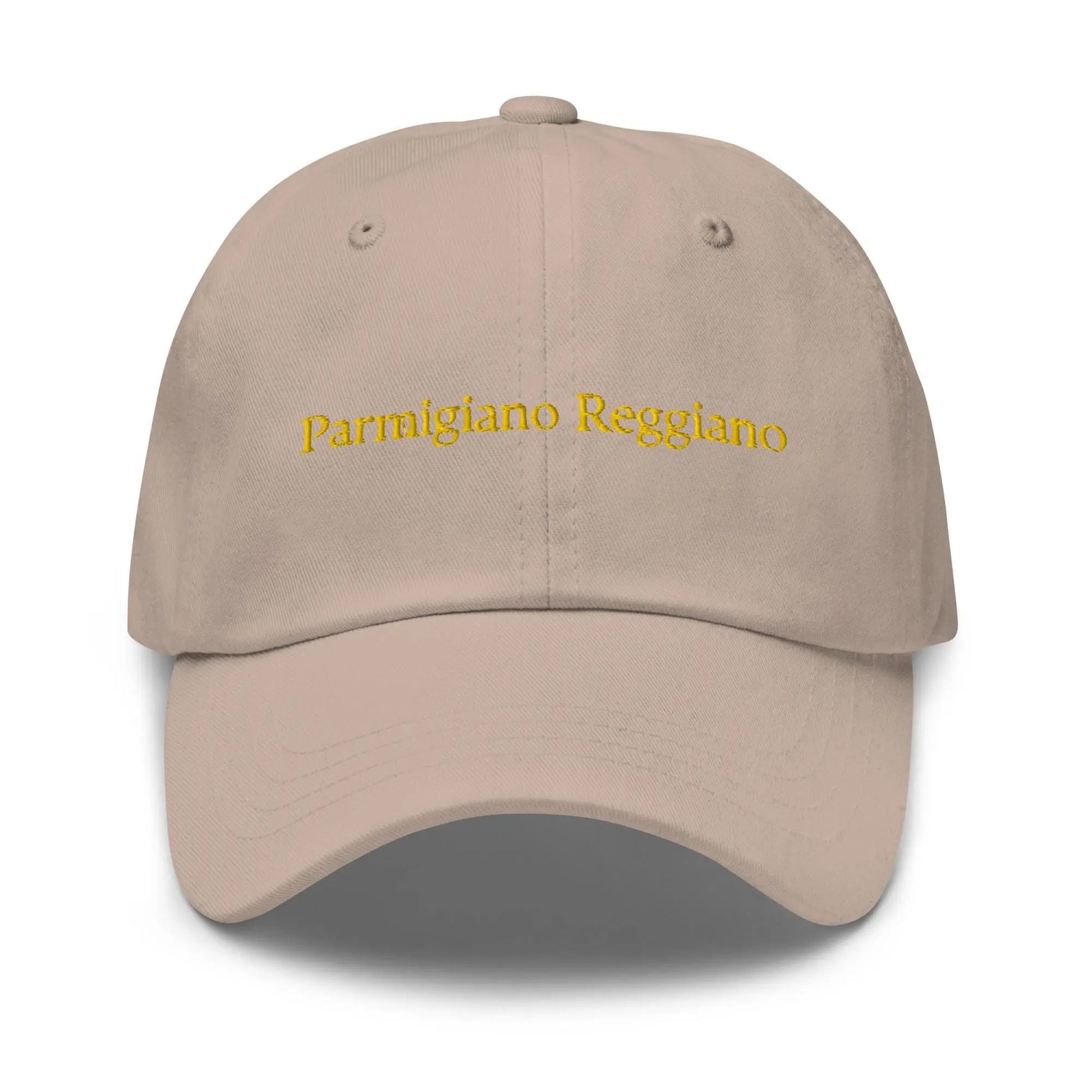 Parmigiano Reggiano Hat - Italian Food Gift - King of Cheese - Embroidered Cotton Cap - Multiple Colors